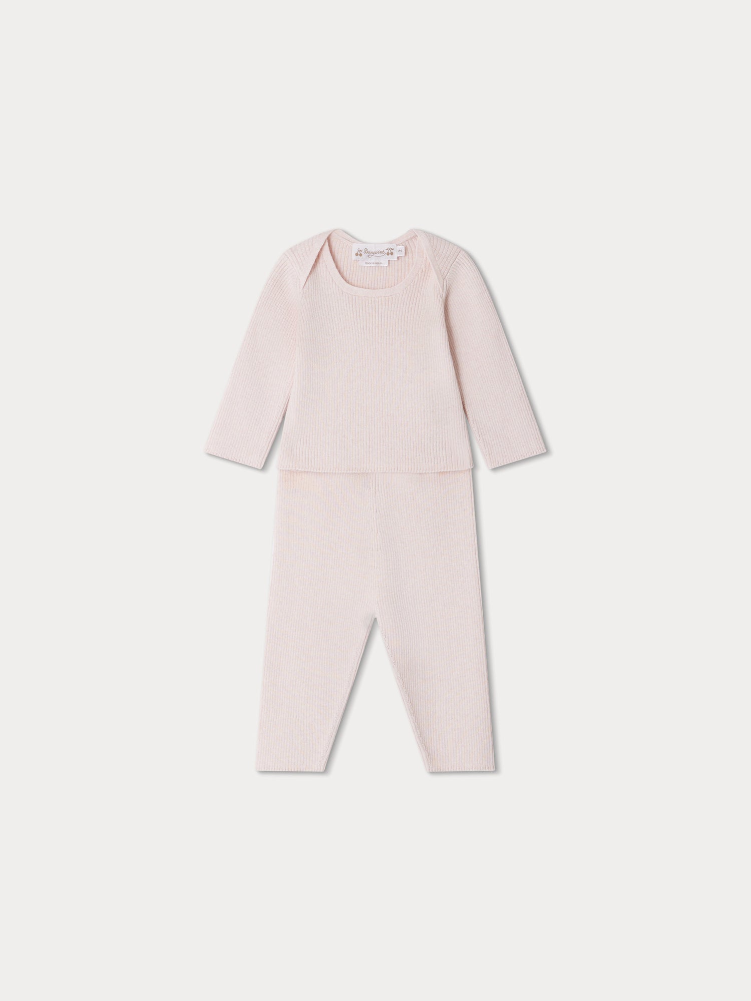 Baby Boys & Girls Pink Cotton Set