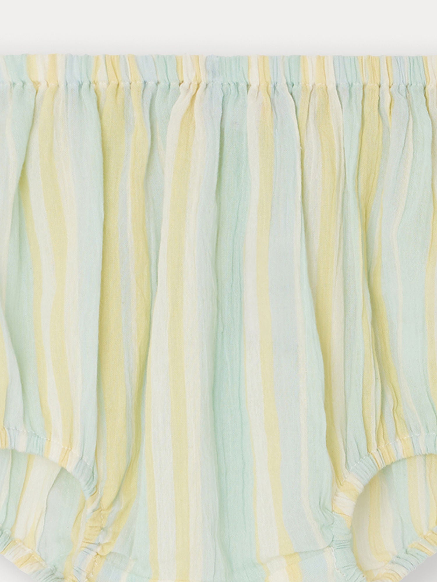 Baby Boys & Girls Green Cotton Bloomers