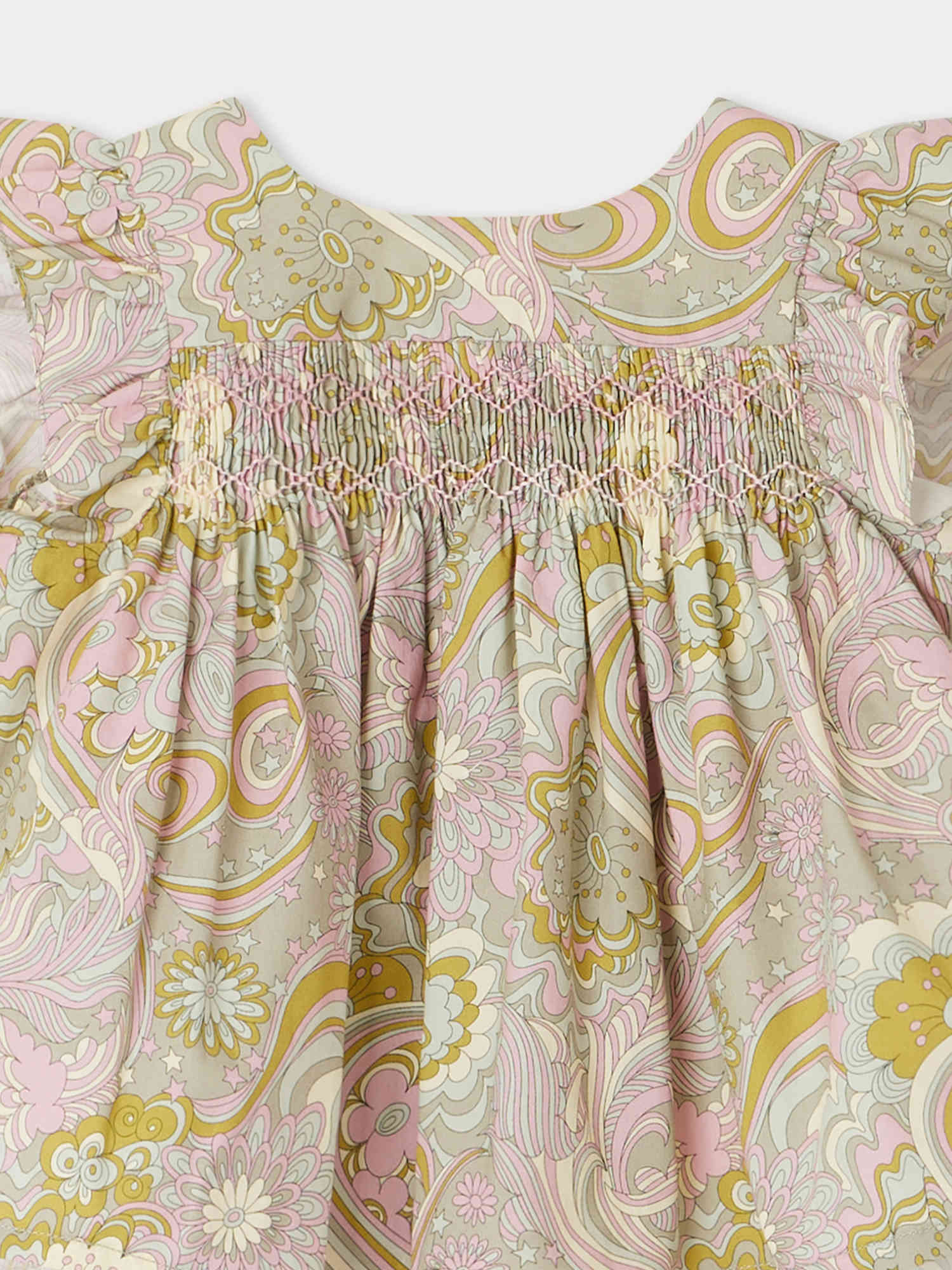Baby Girls Multicolor Cotton Top