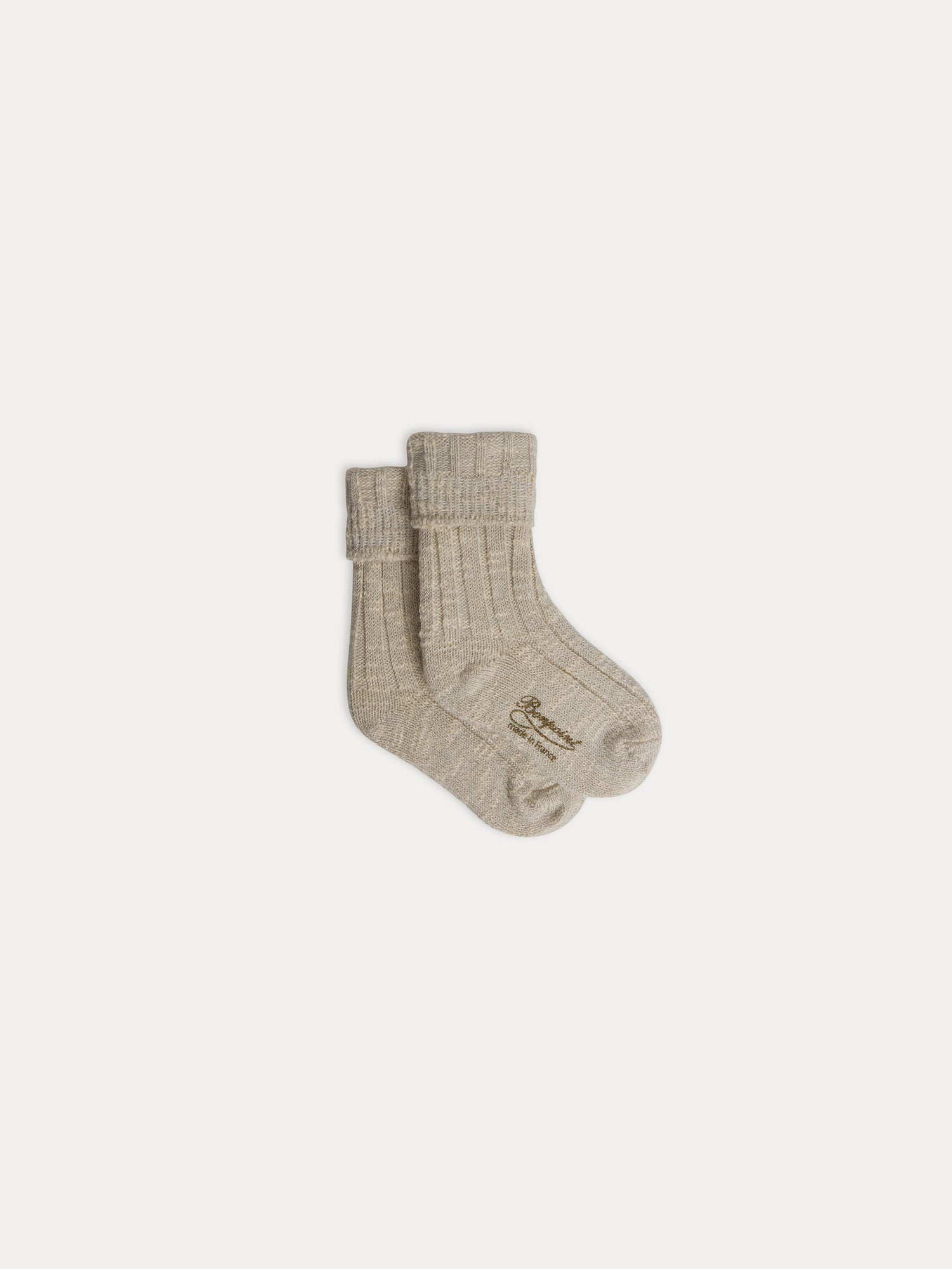 Baby Boys & Girls Grey Cotton Socks