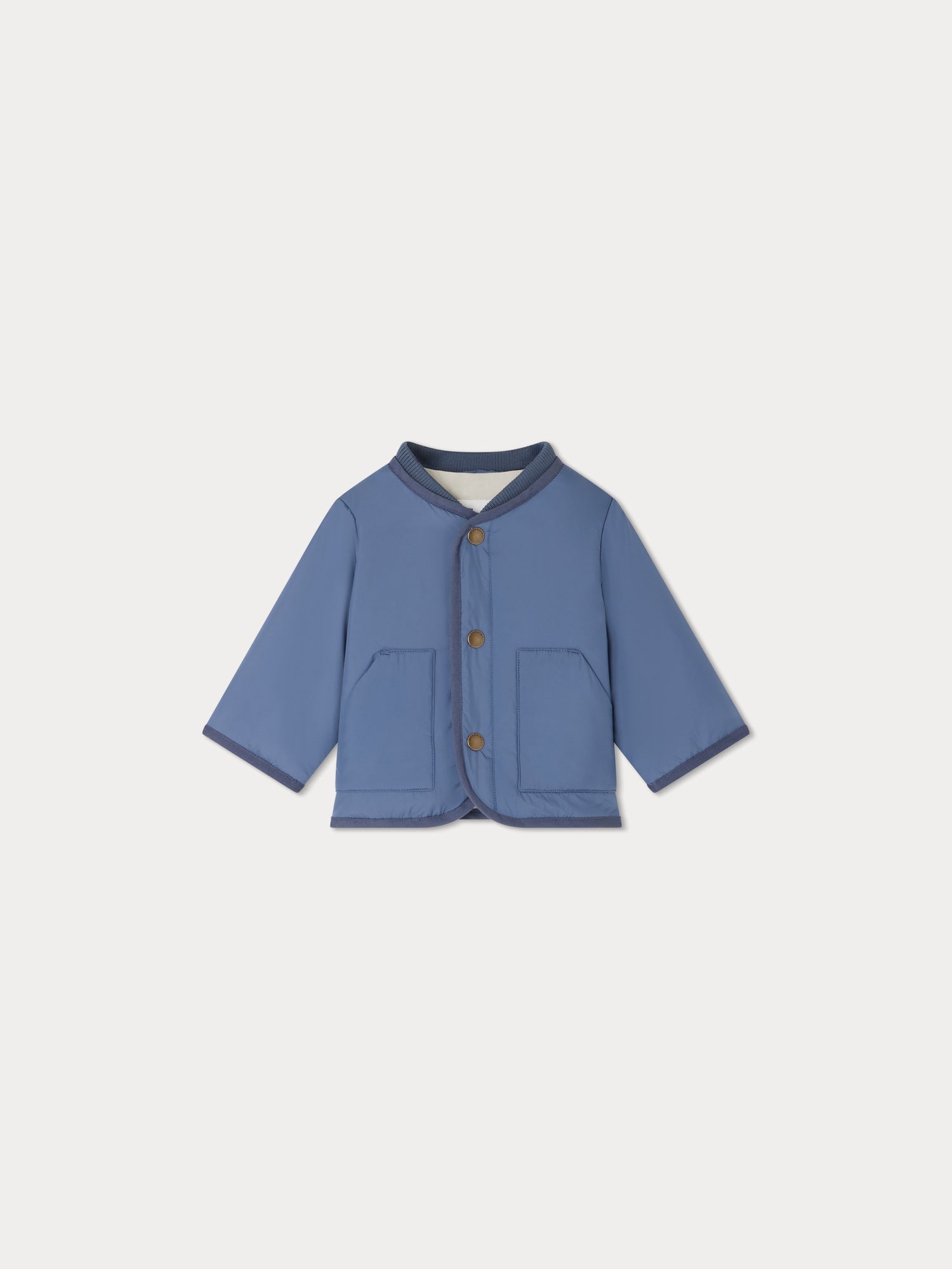 Baby Boys Blue Padded Coat