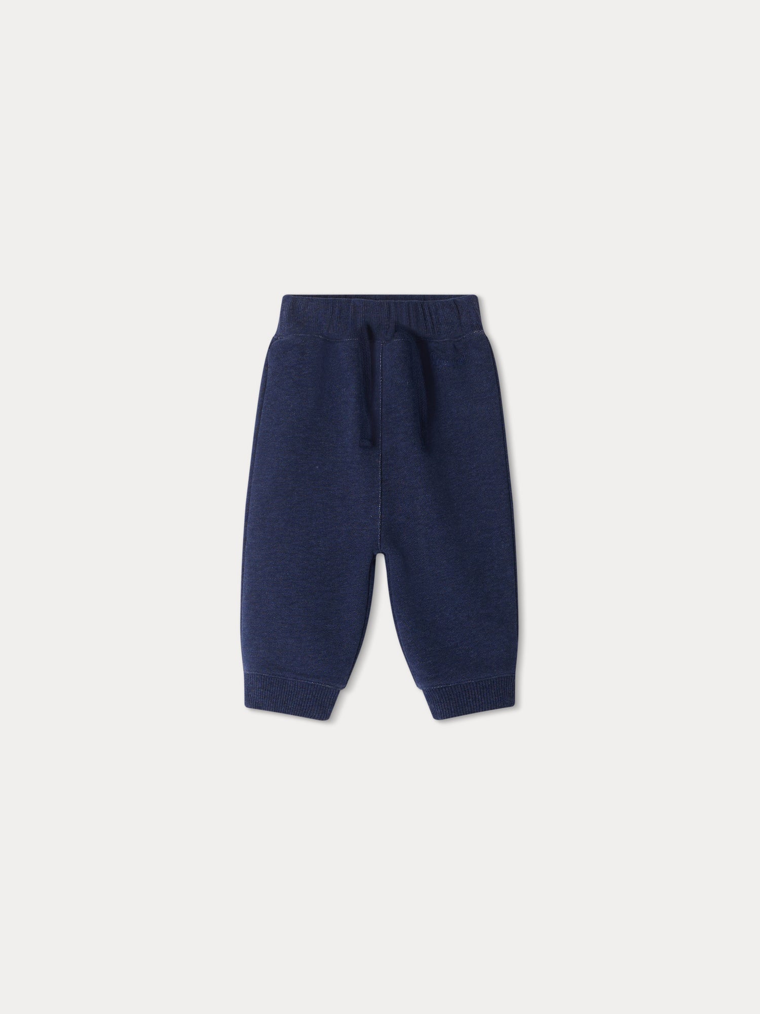 Baby Boys & Girls Blue Cotton Trousers