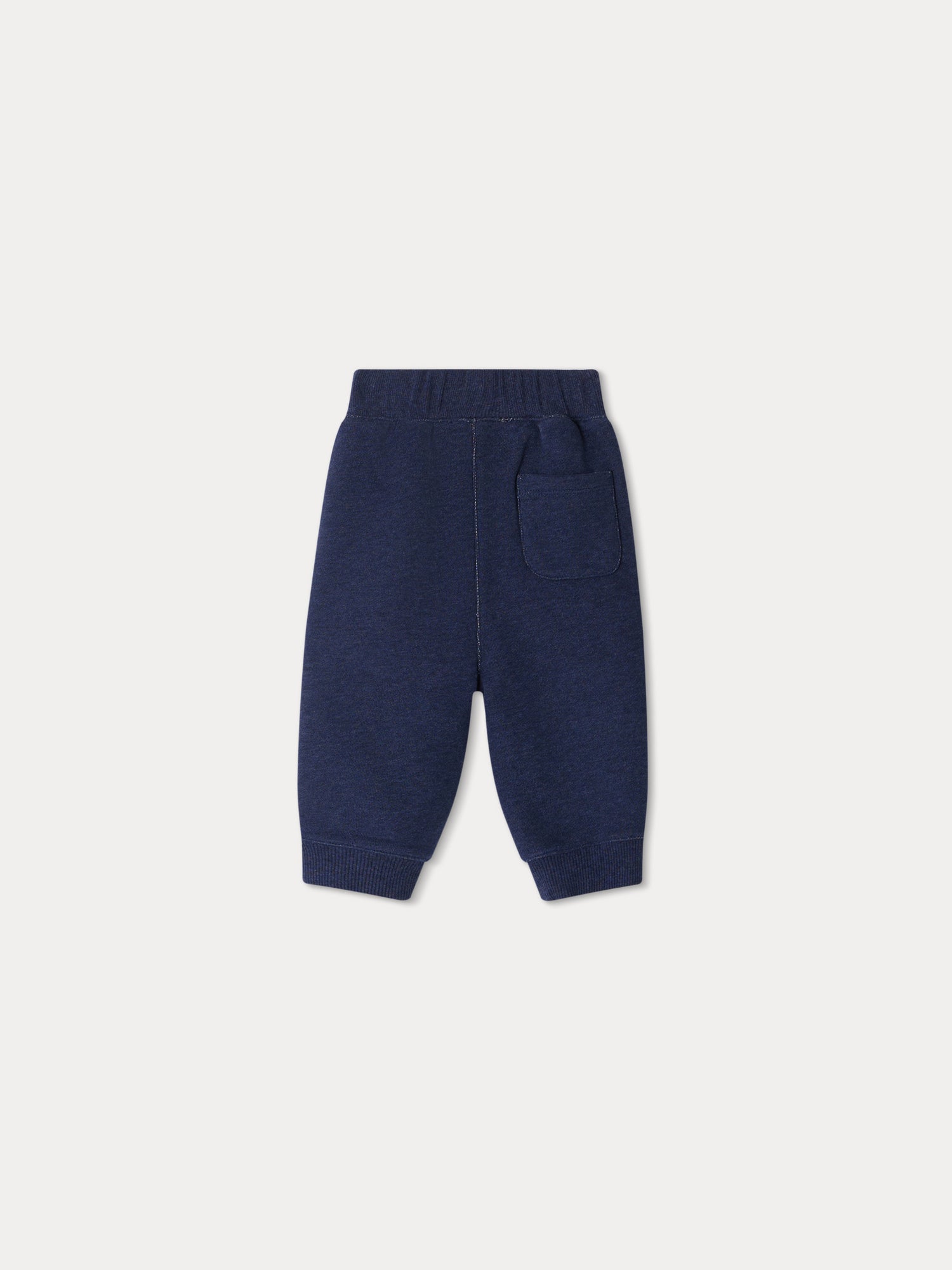 Baby Boys & Girls Blue Cotton Trousers