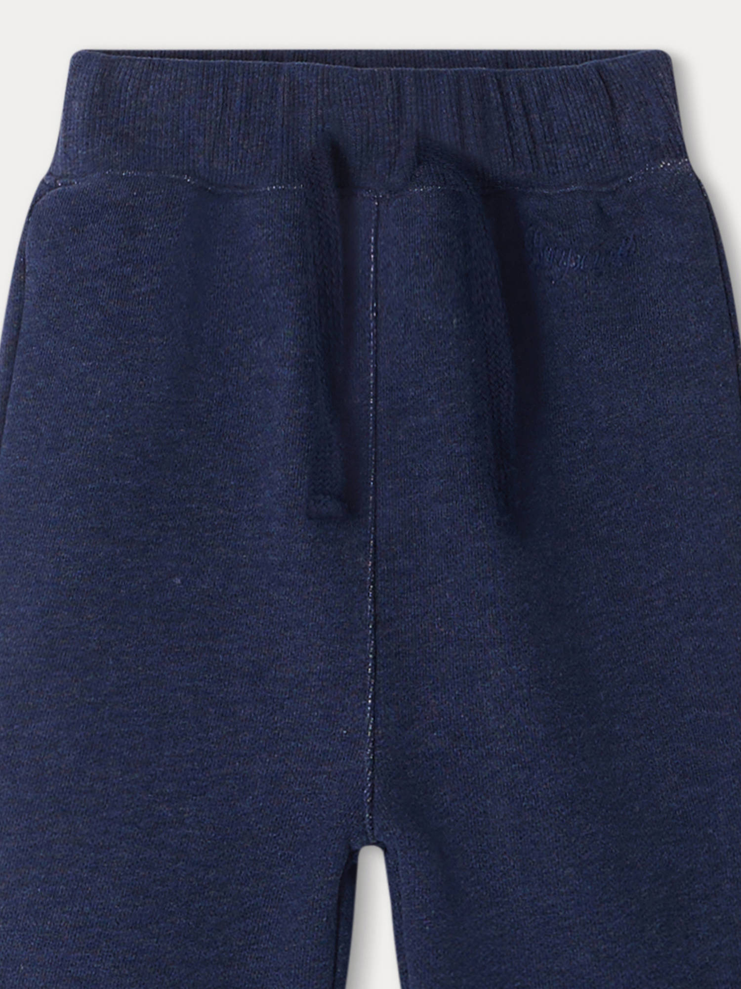 Baby Boys & Girls Blue Cotton Trousers