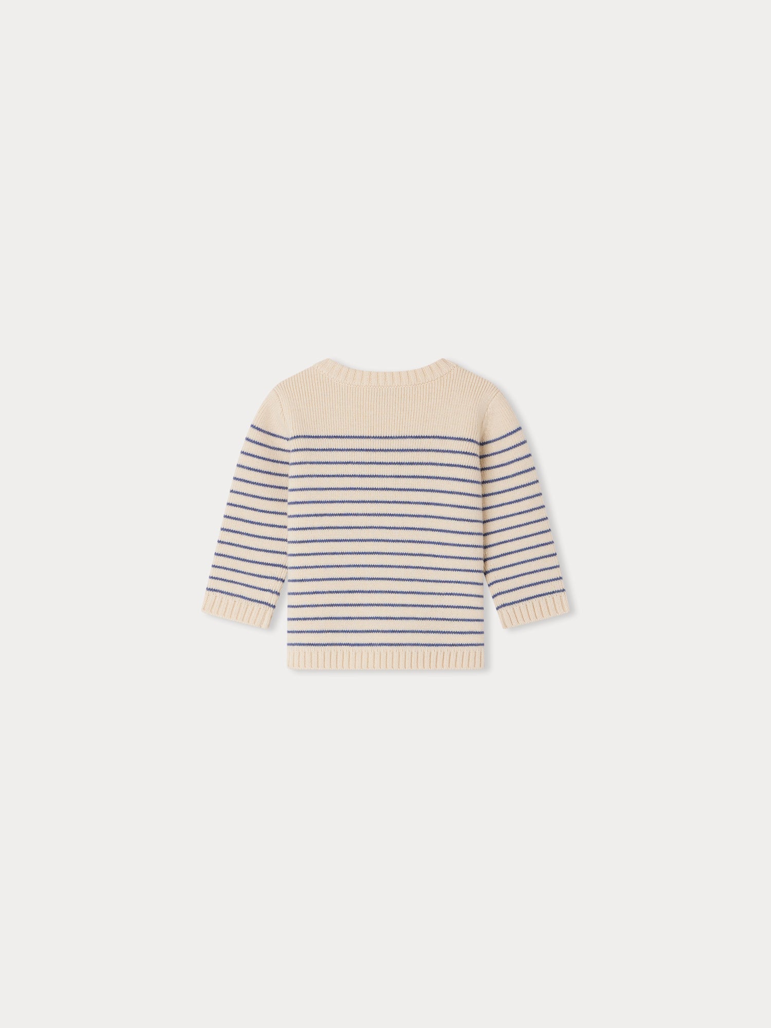 Baby Boys & Girls Blue Stripes Wool Sweater