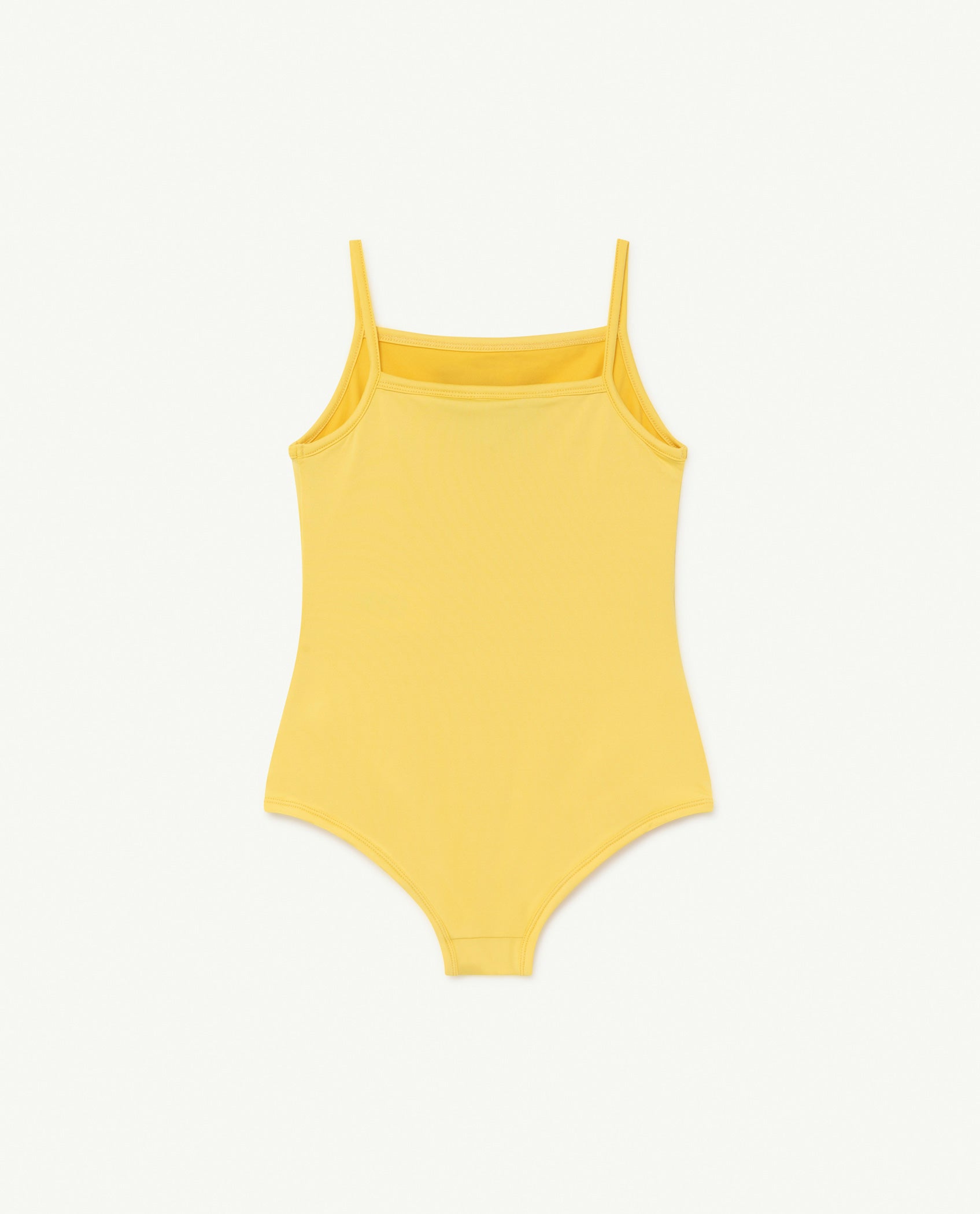 Girls Yellow Painted Swimsuit