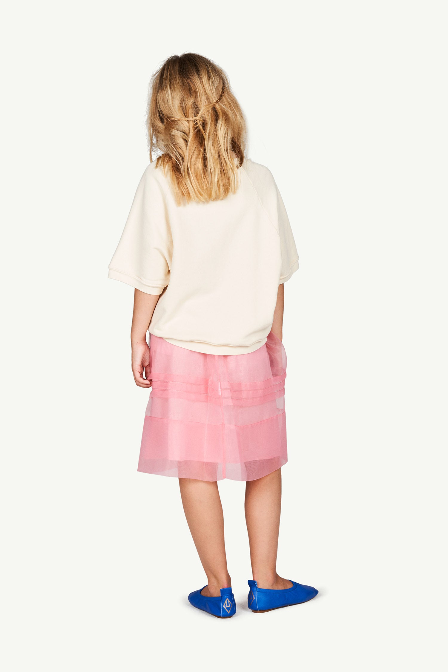 Girls Pink Tulle Skirt