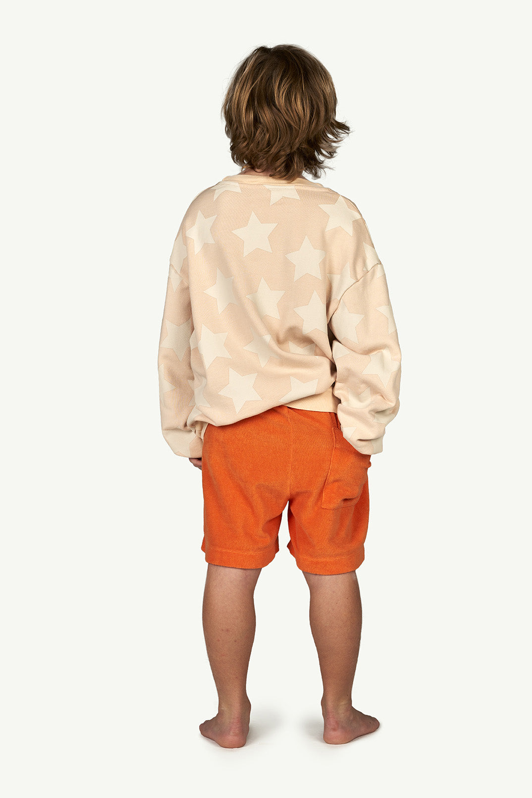 Boys & Girls Beige Cotton Sweatshirt