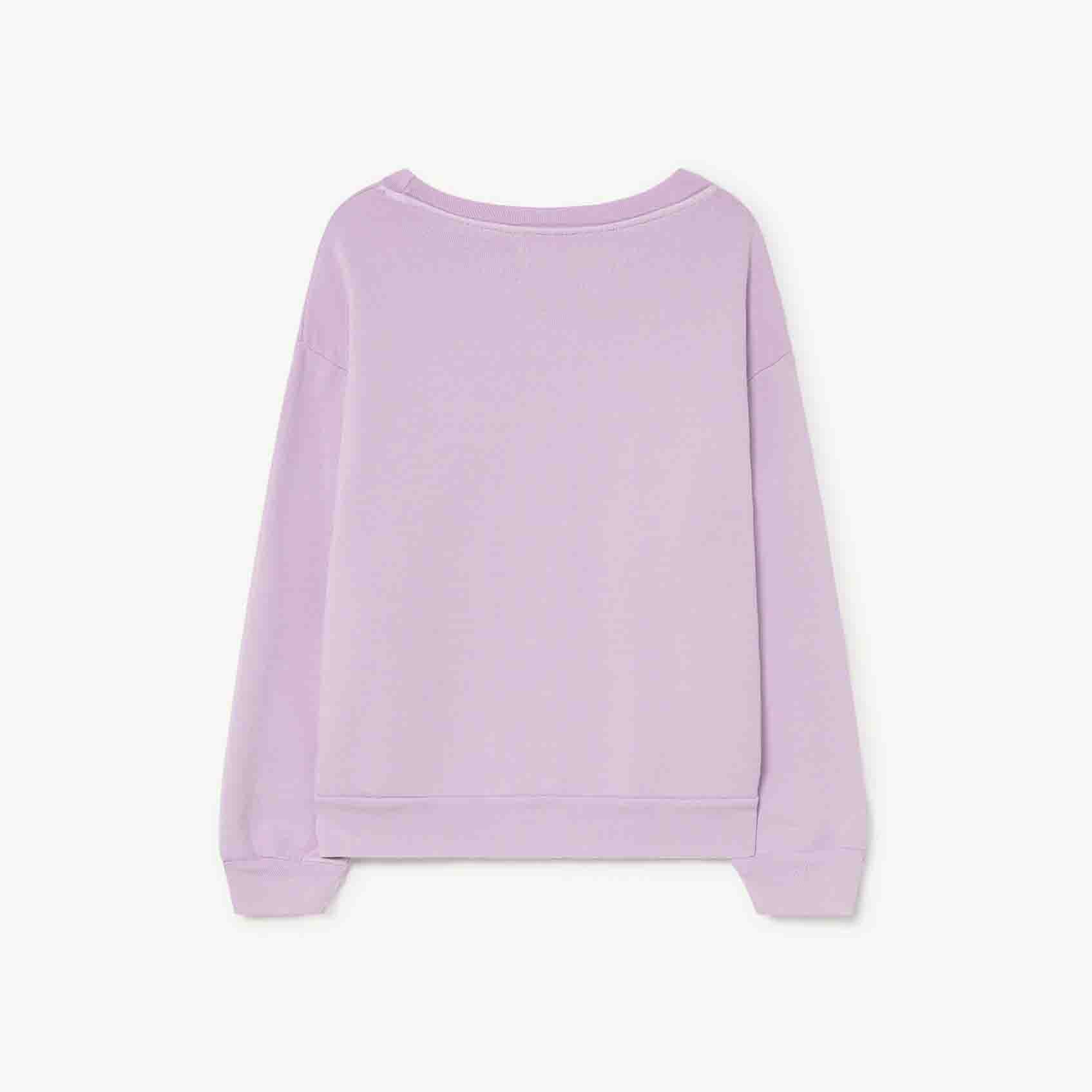 Boys & Girls Purple Cotton Sweatshirt