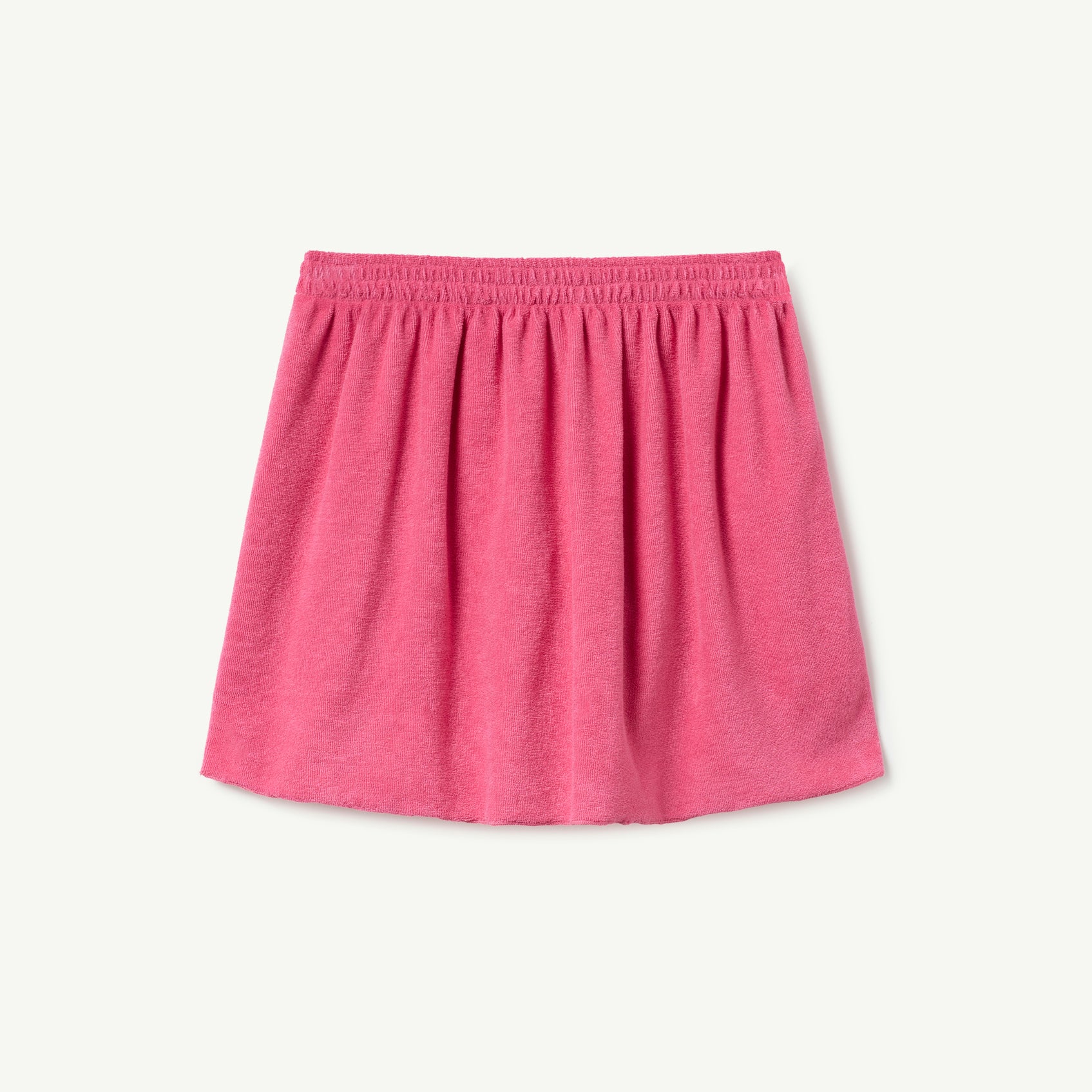 Girls Pink Logo Cotton Skirt