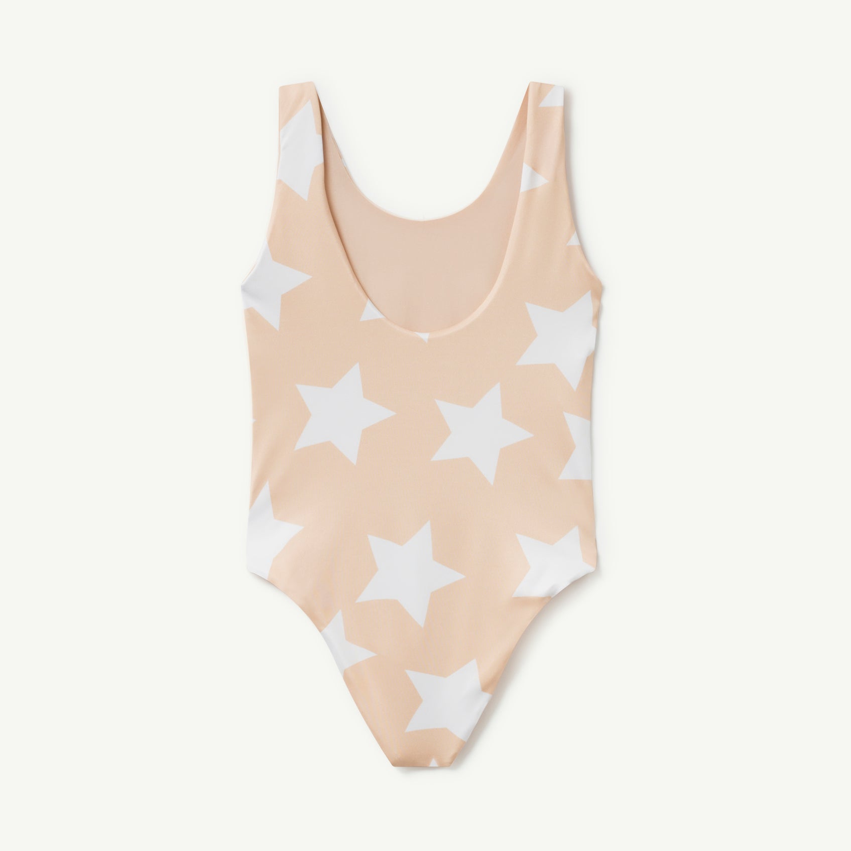 Girls Beige stars Swimsuit