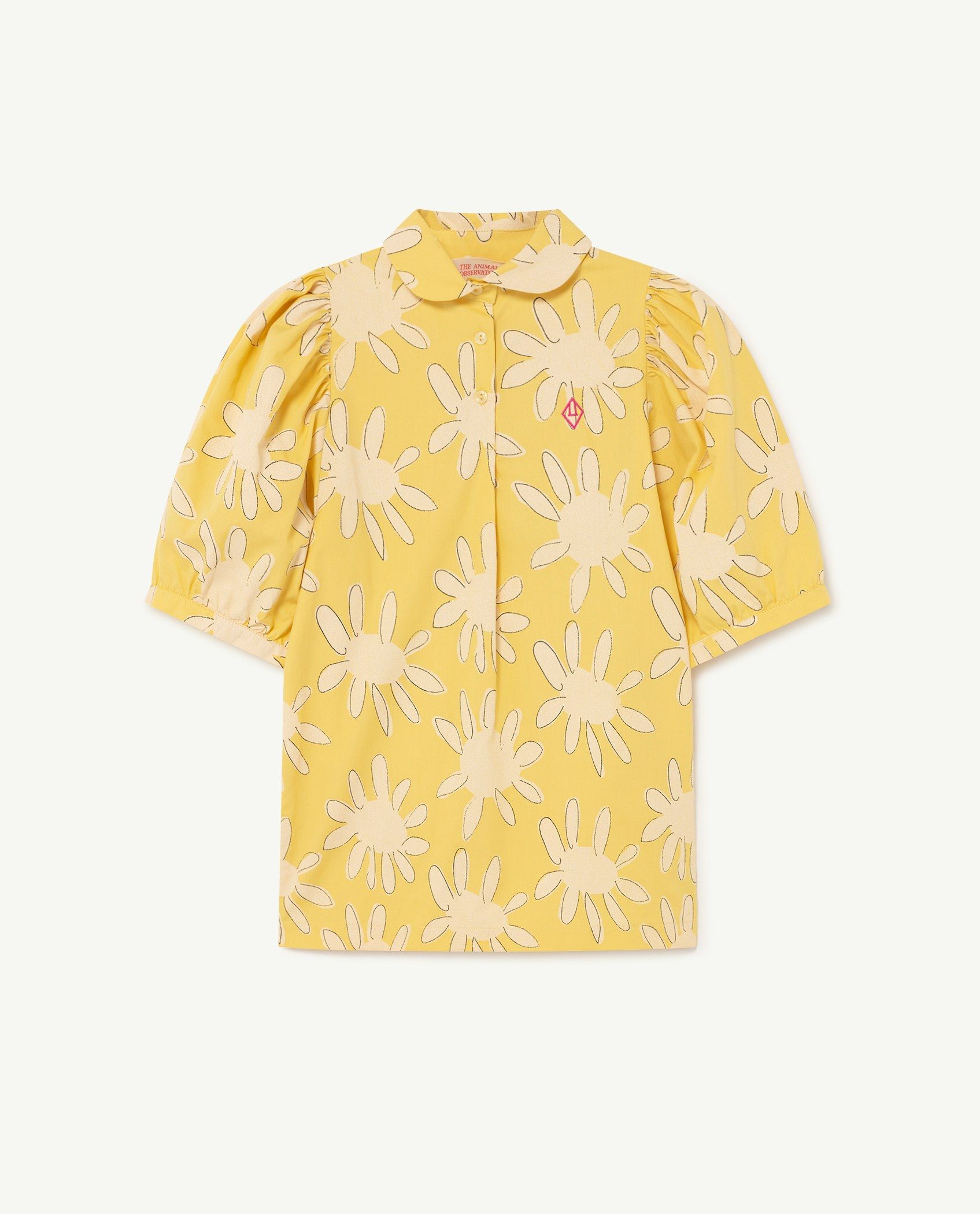Girls Yellow Flowers Dress