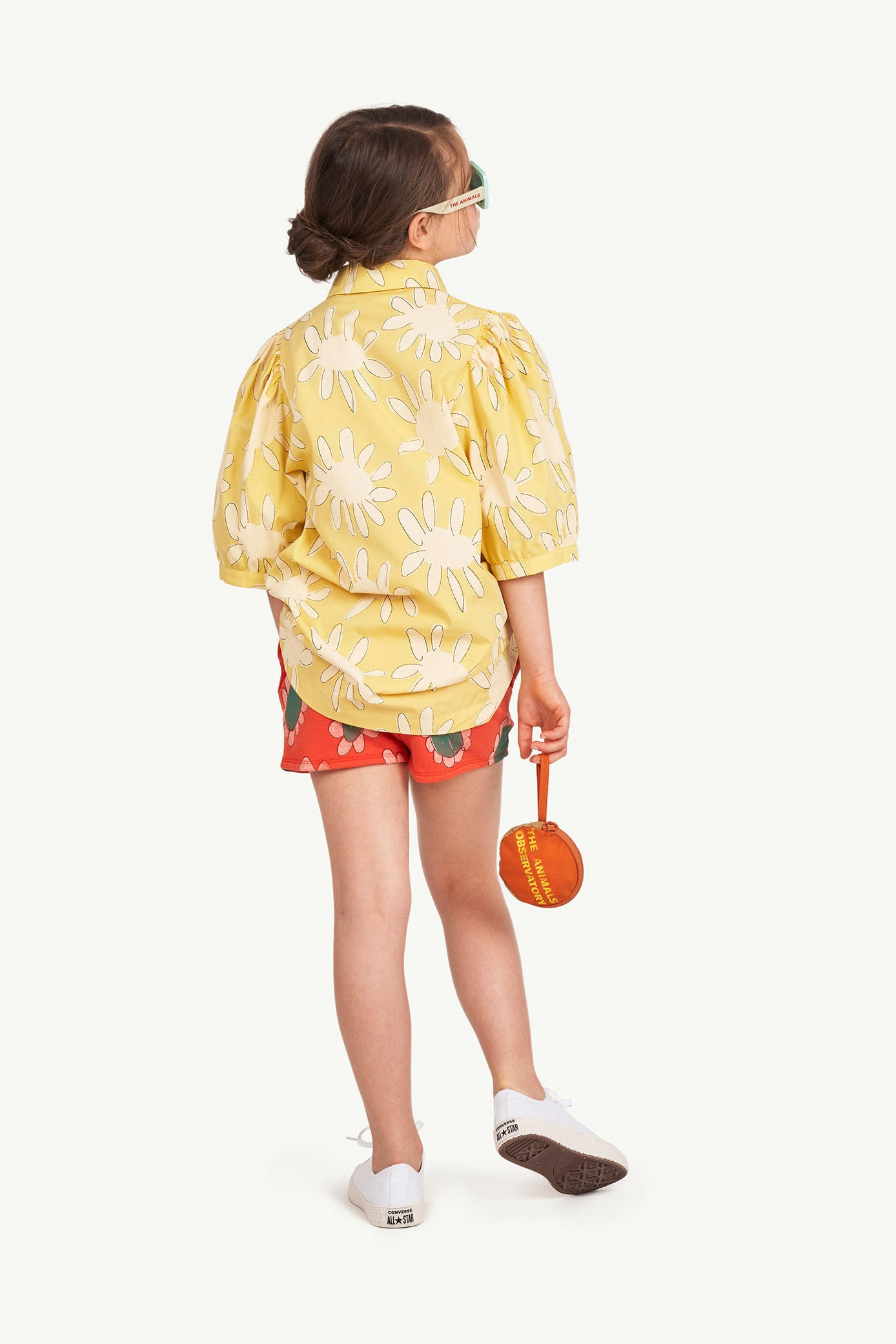 Girls Yellow Flower Dress