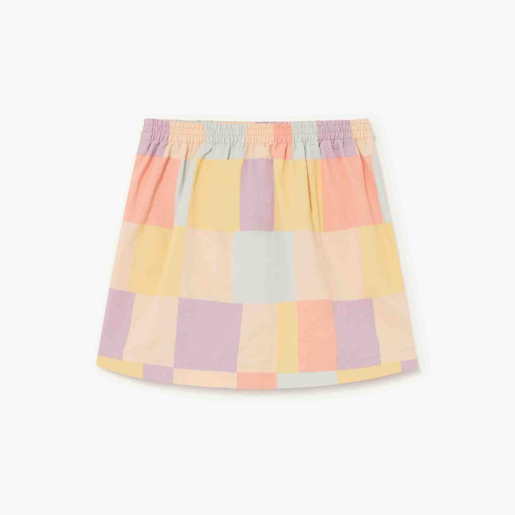Girls Multicolor Logo Skirt