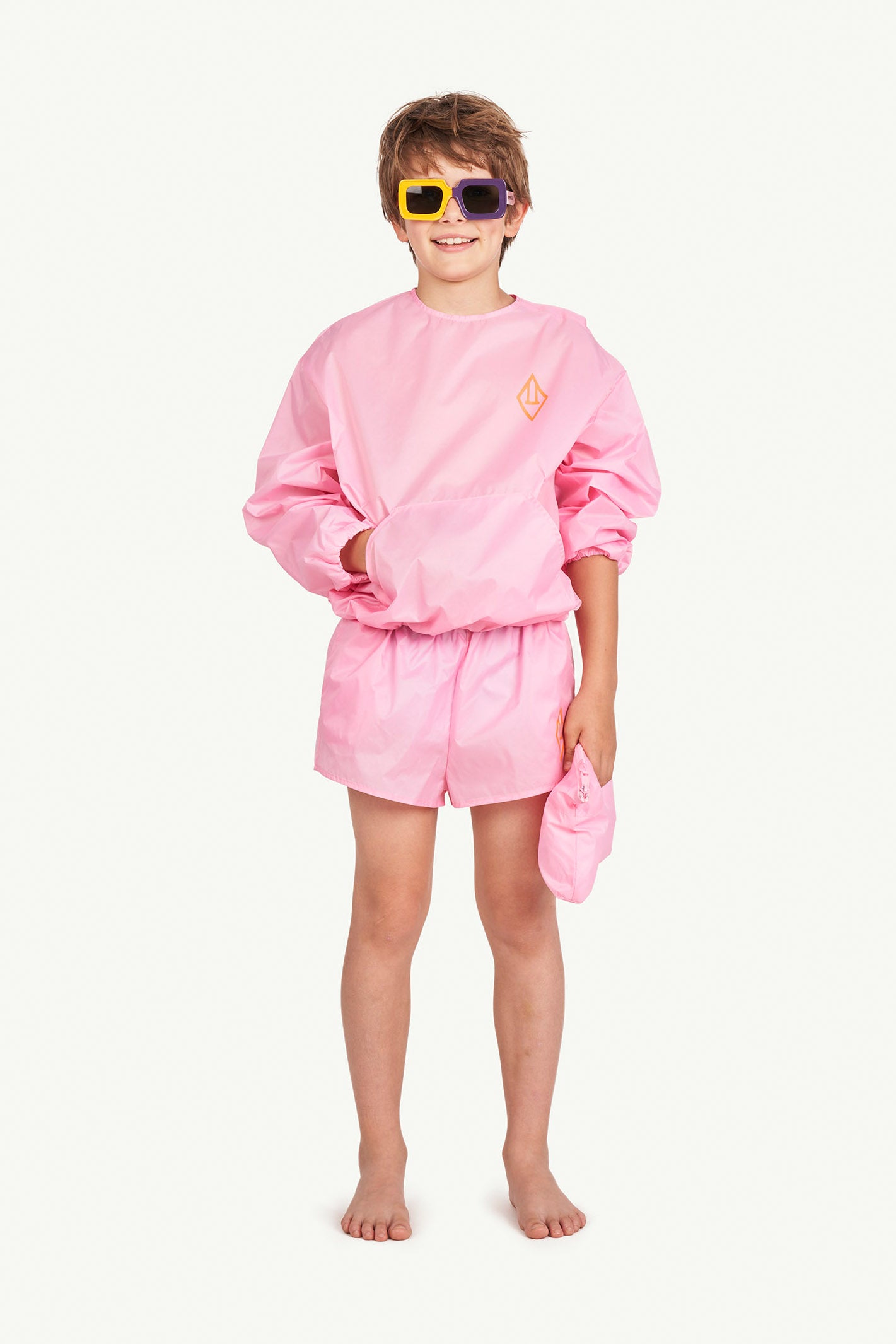 Boys & Girls Pink Swim Shorts