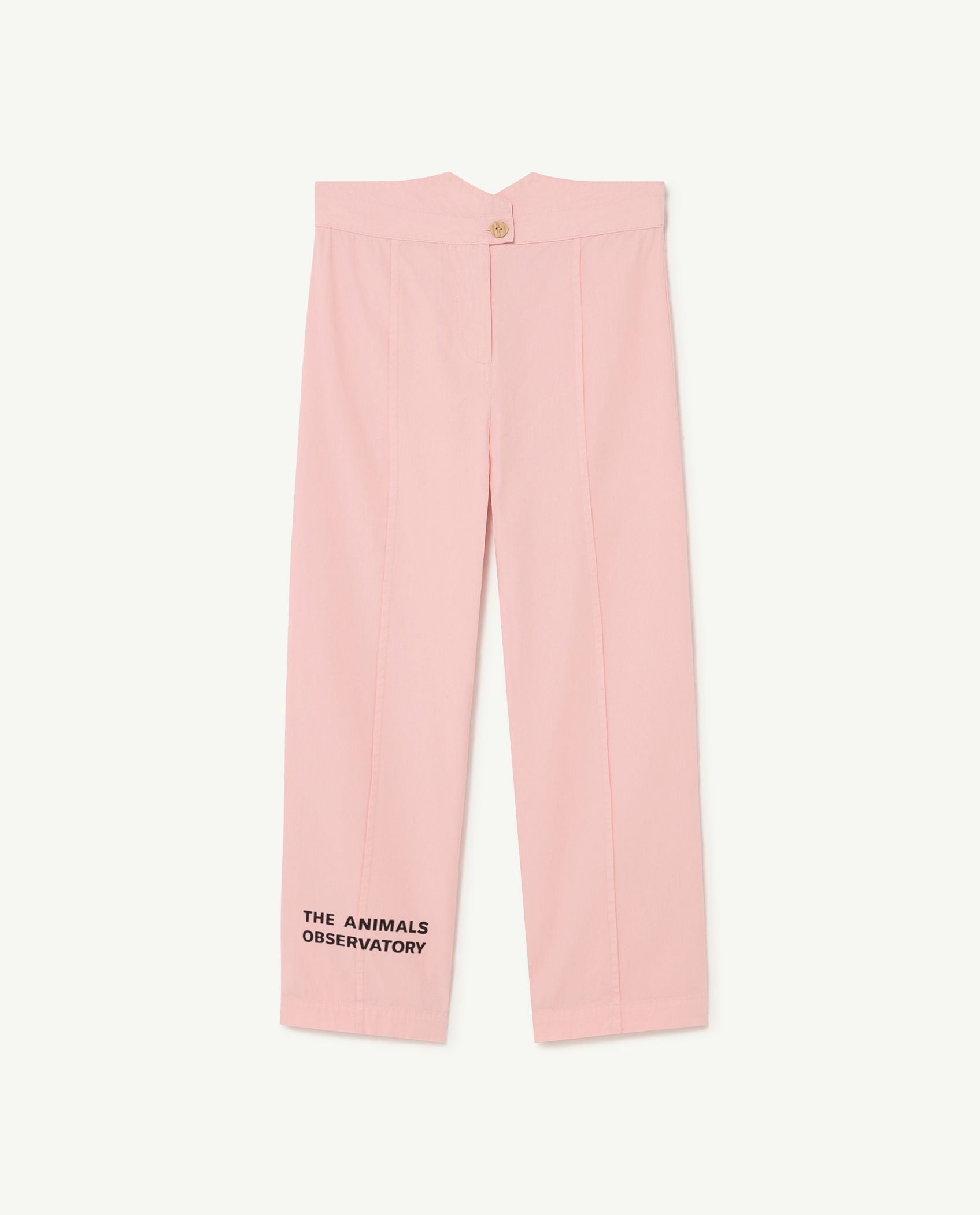 Boys & Girls Pink Cotton Trousers