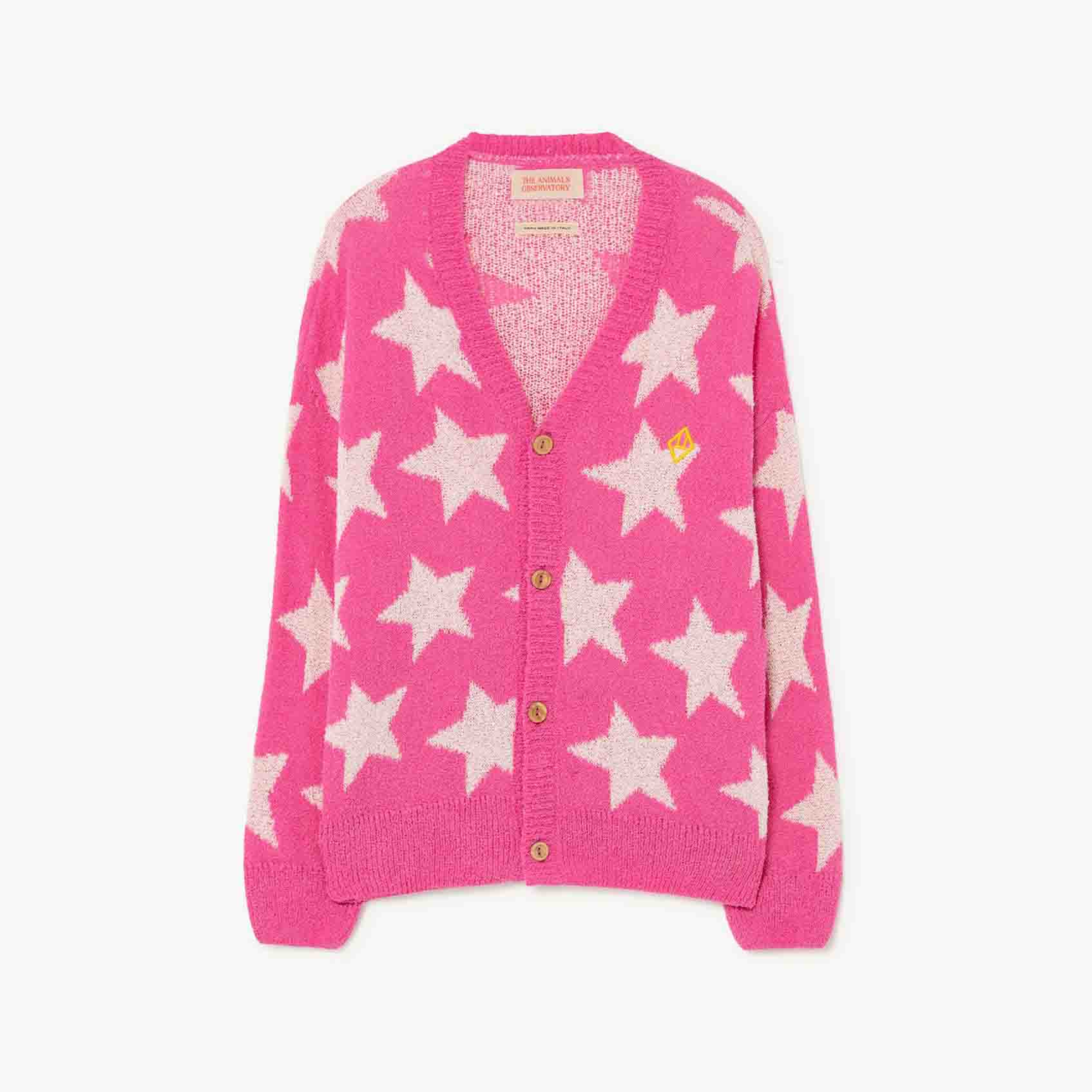 Boys & Girls Pink Star Cardigan