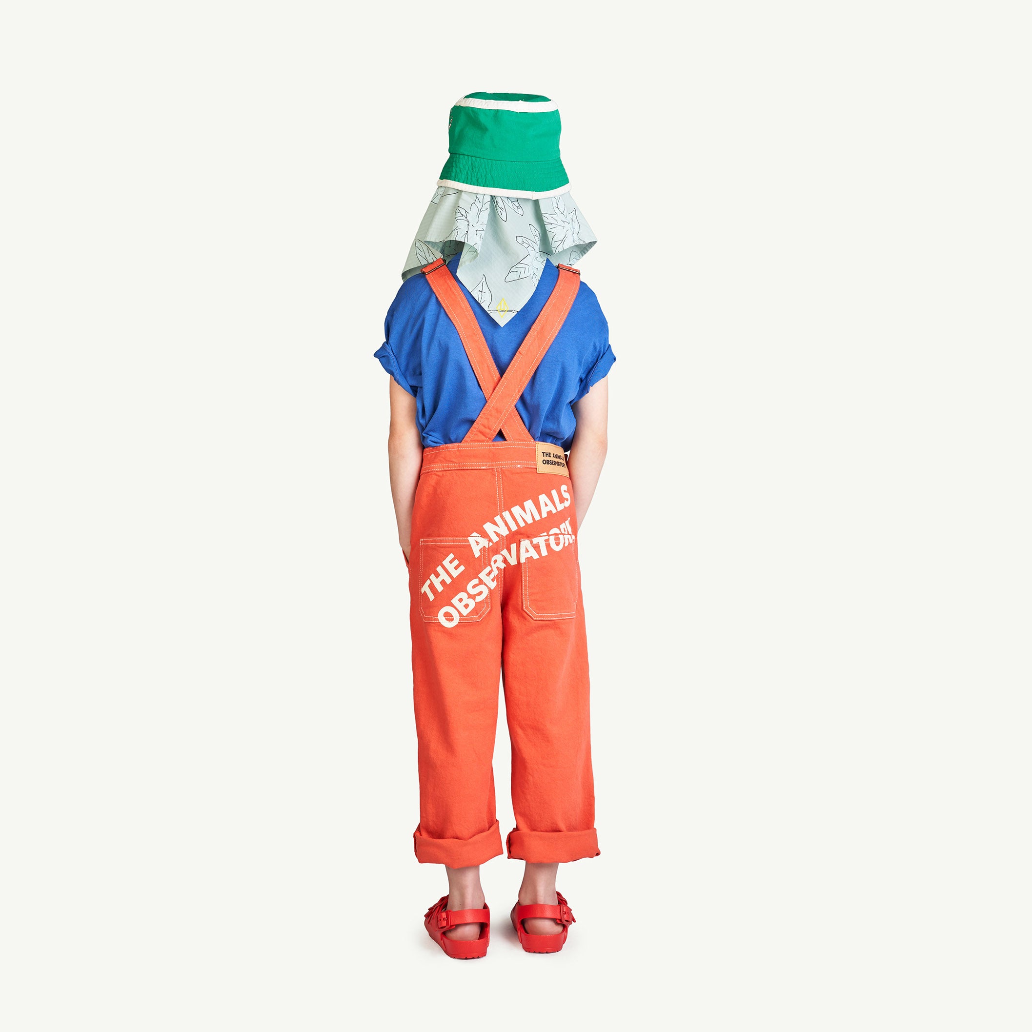 Boys & Girls Blue Logo Cotton T-Shirt