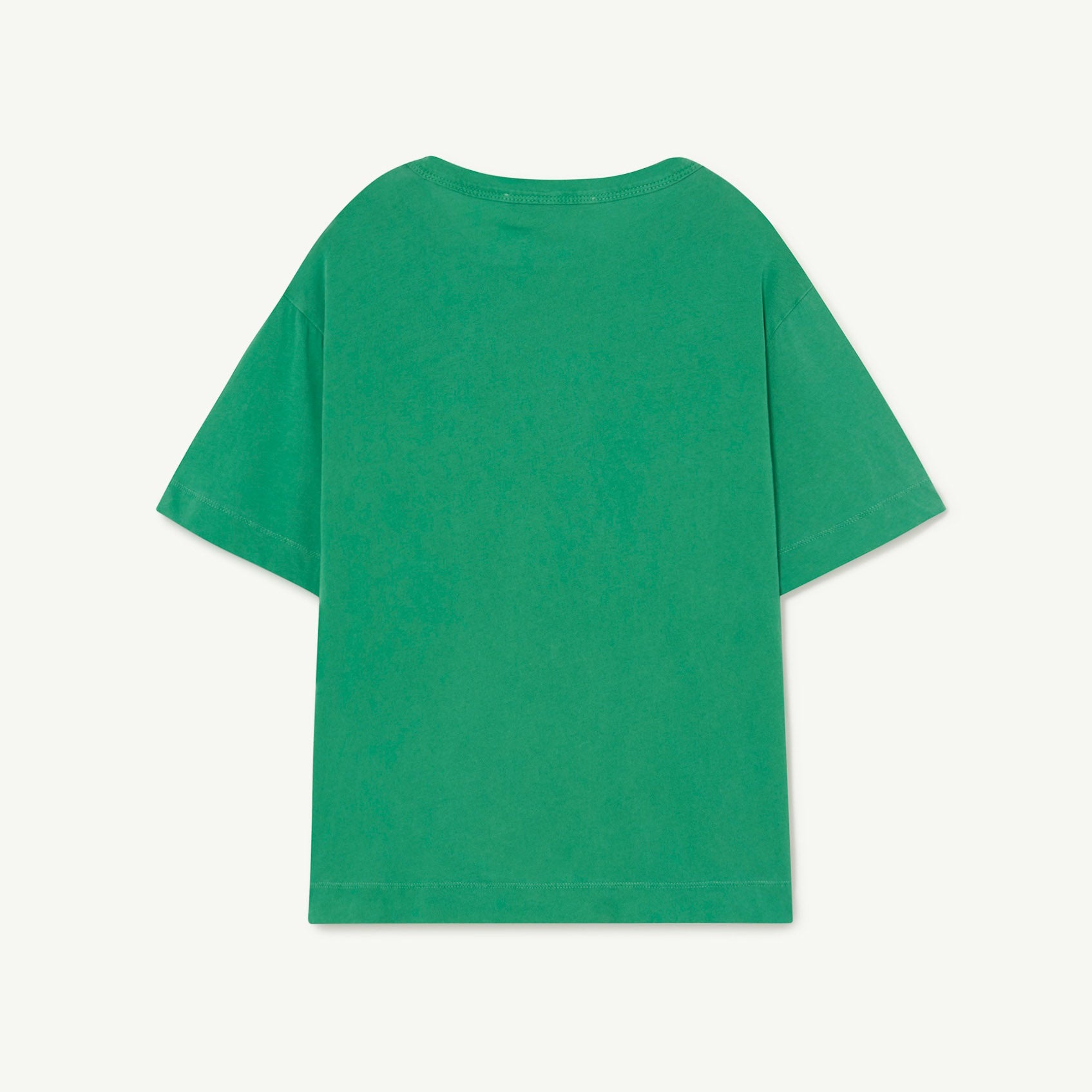Boys & Girls Green Bird Cotton T-Shirt