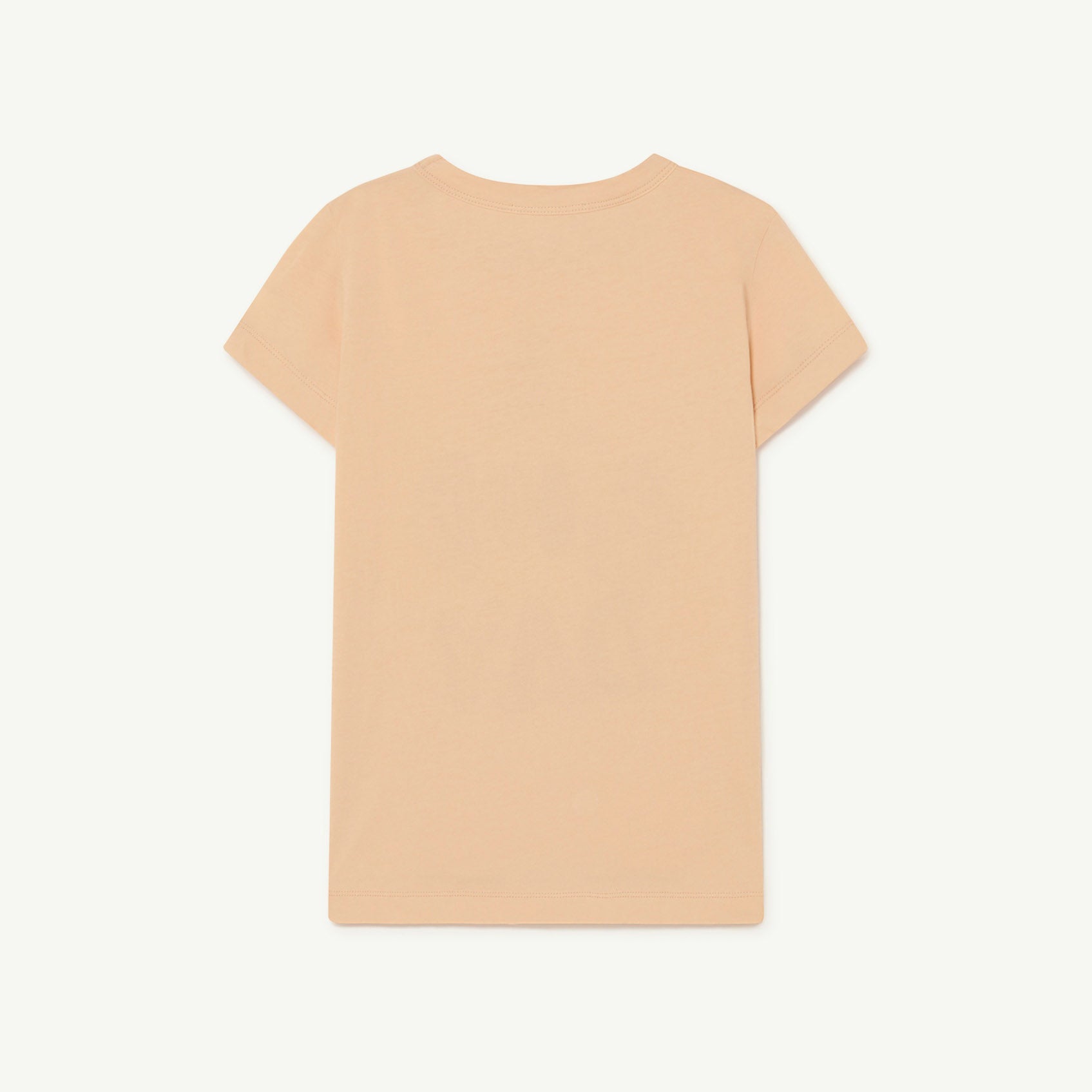 Boys & Girls Beige Logo Cotton T-Shirt