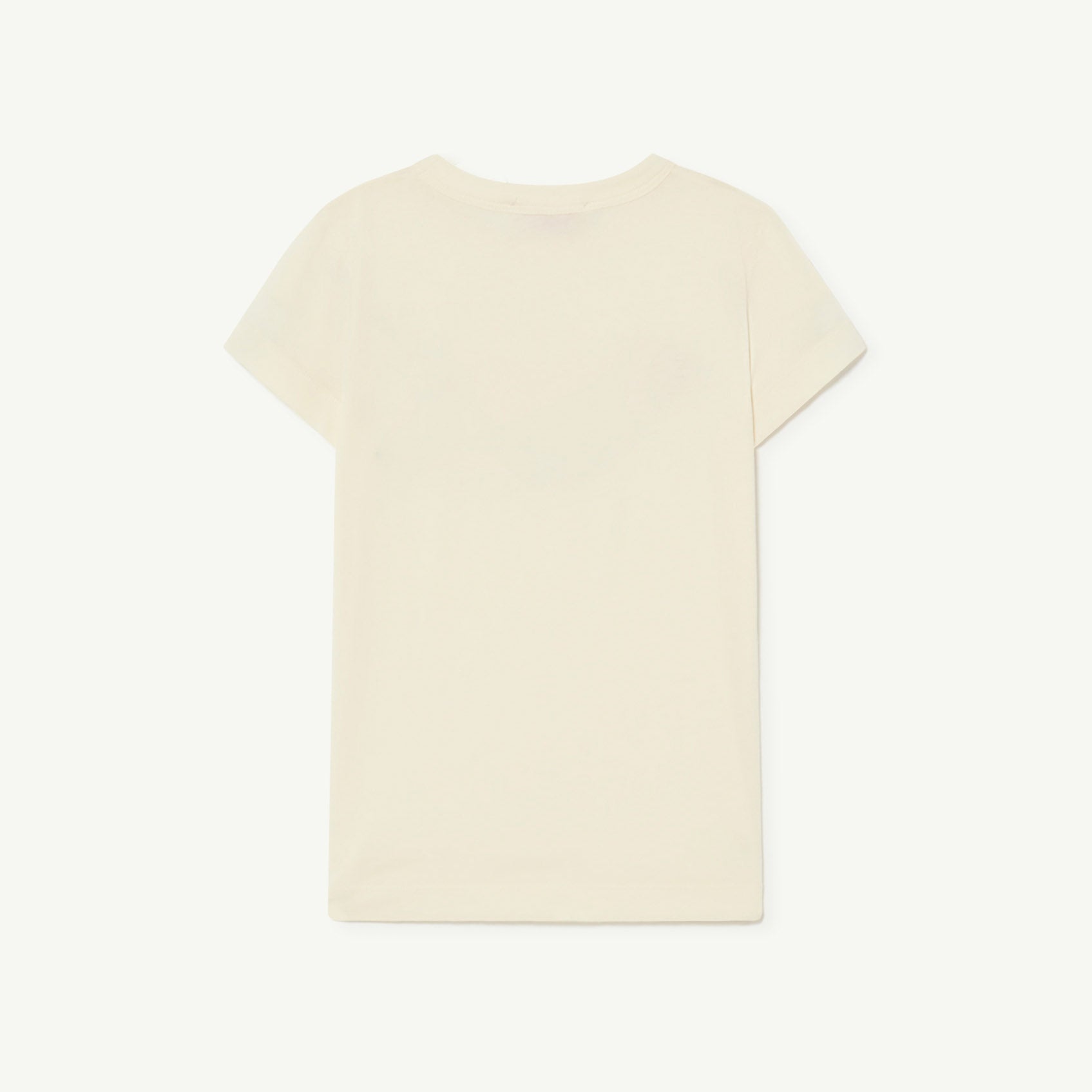 Boys & Girls White Bird Cotton T-Shirt