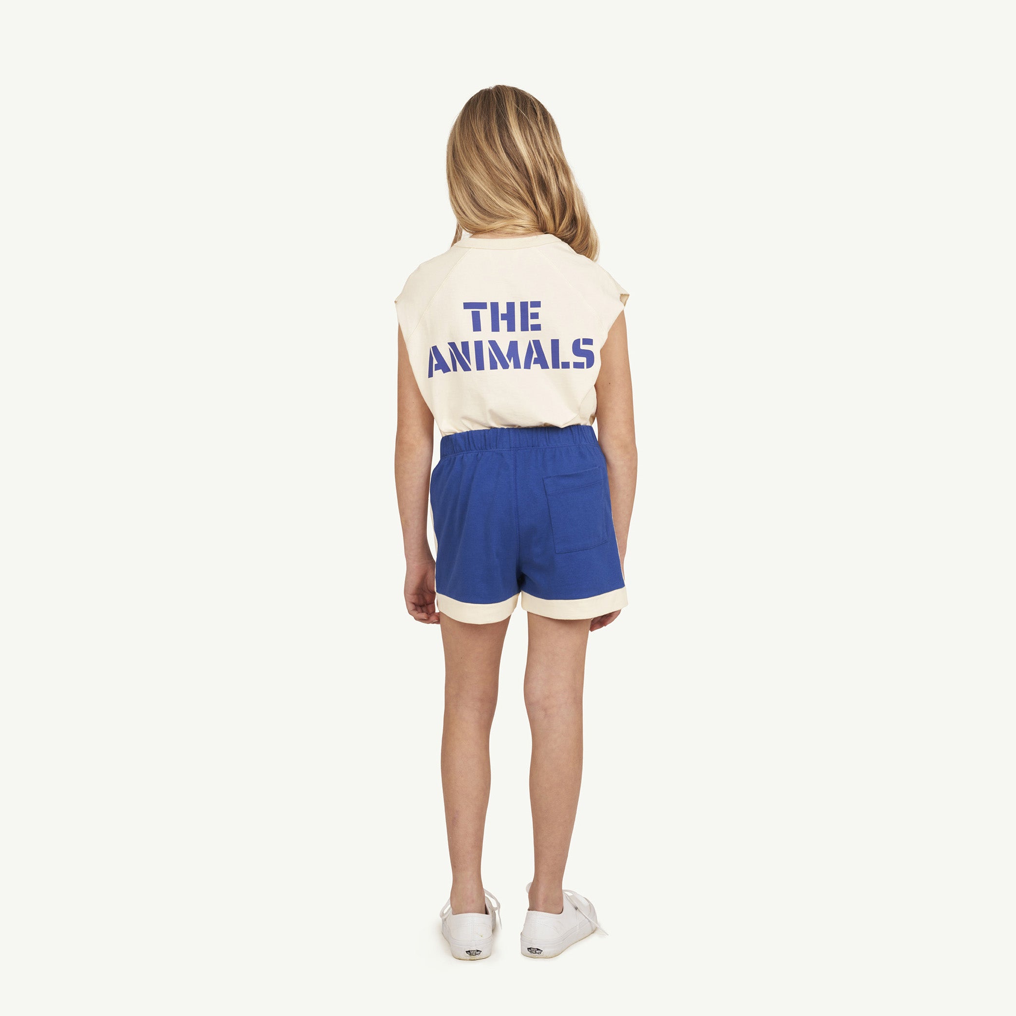 Boys & Girls White Logo Cotton Vest