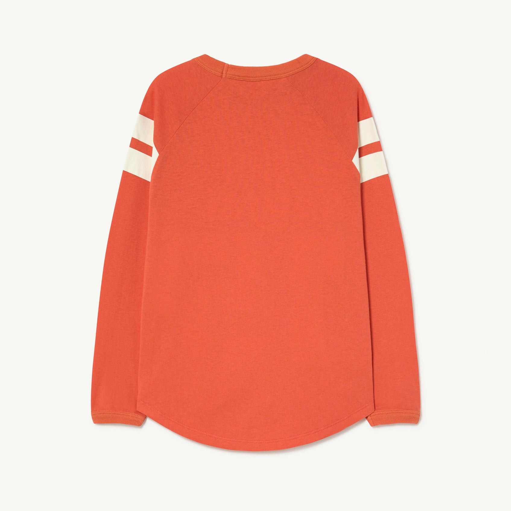 Boys & Girls Red Logo Cotton T-Shirt