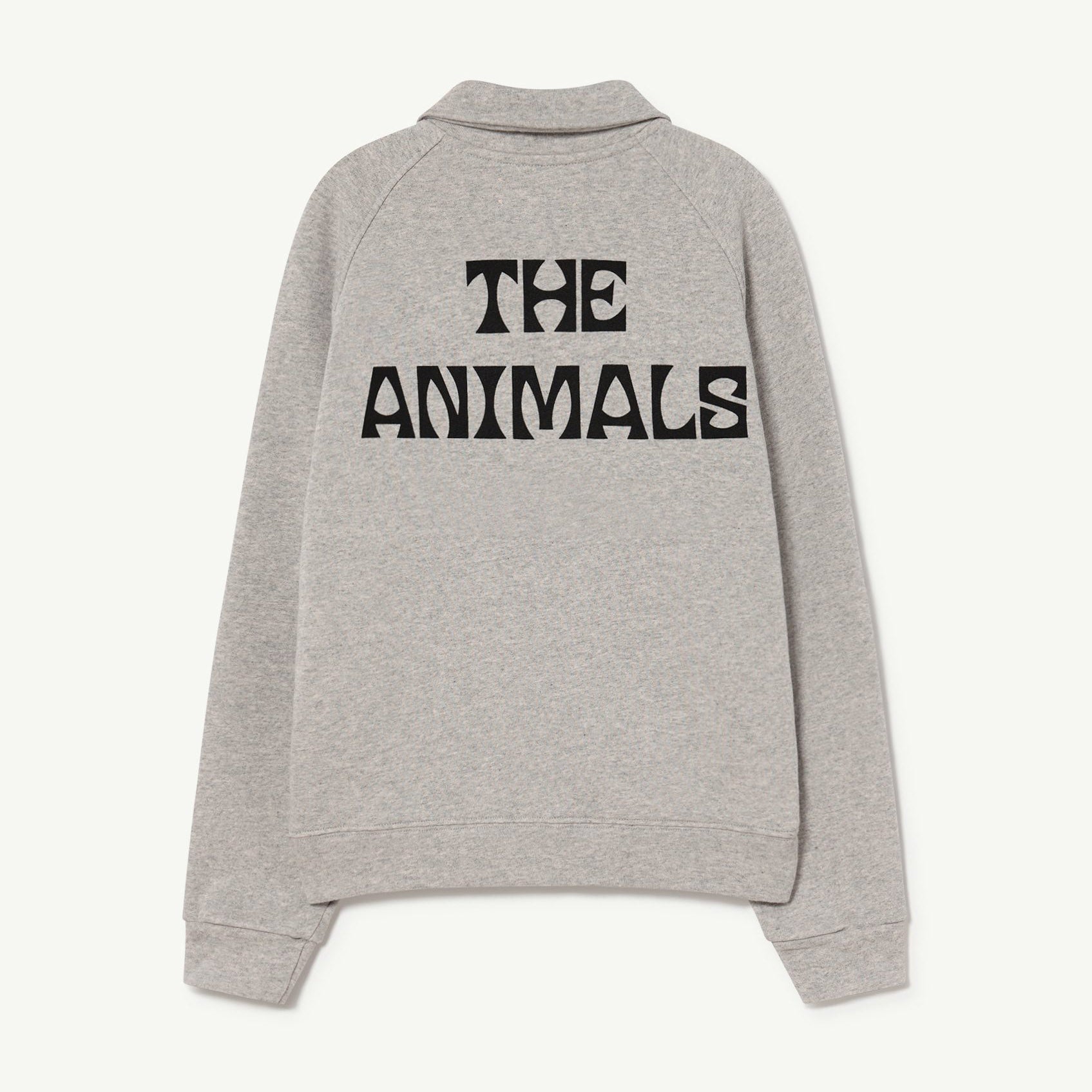 Boys & Girls Grey Logo Cotton Sweatshirt