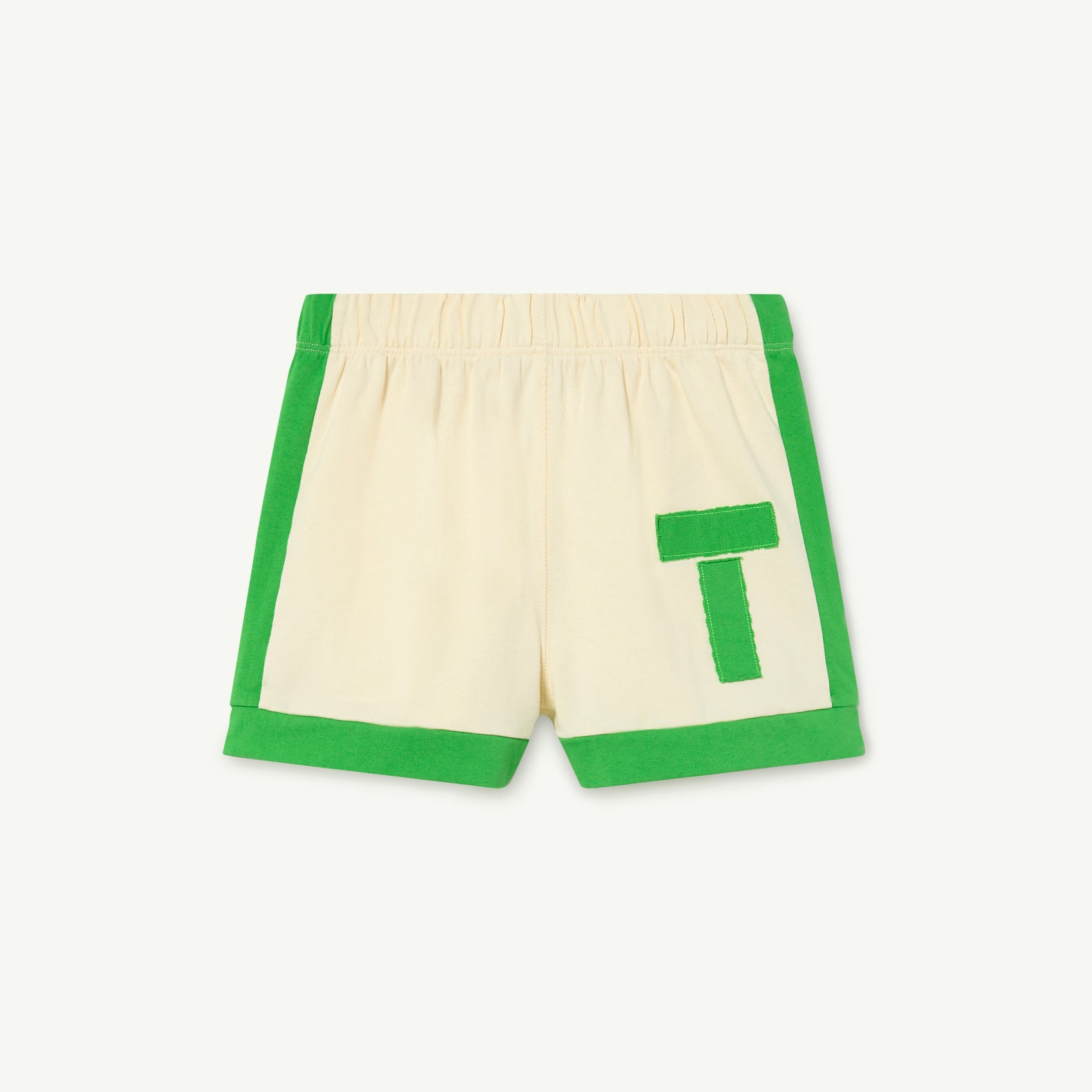 Boys & Girls White Logo Cotton Shorts