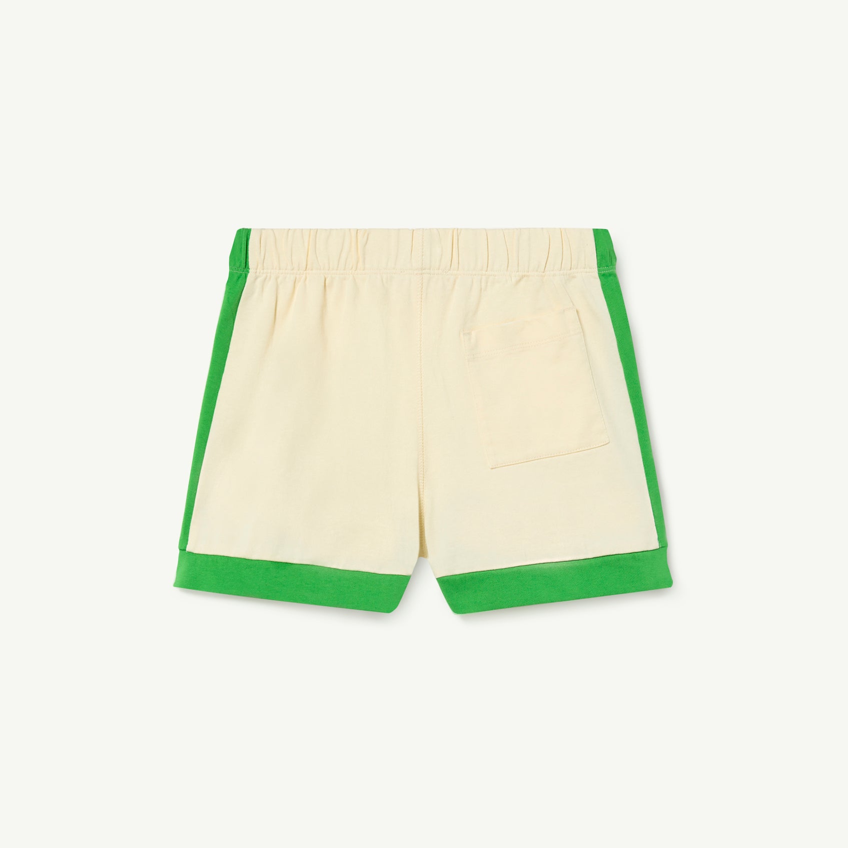 Boys & Girls White Logo Cotton Shorts