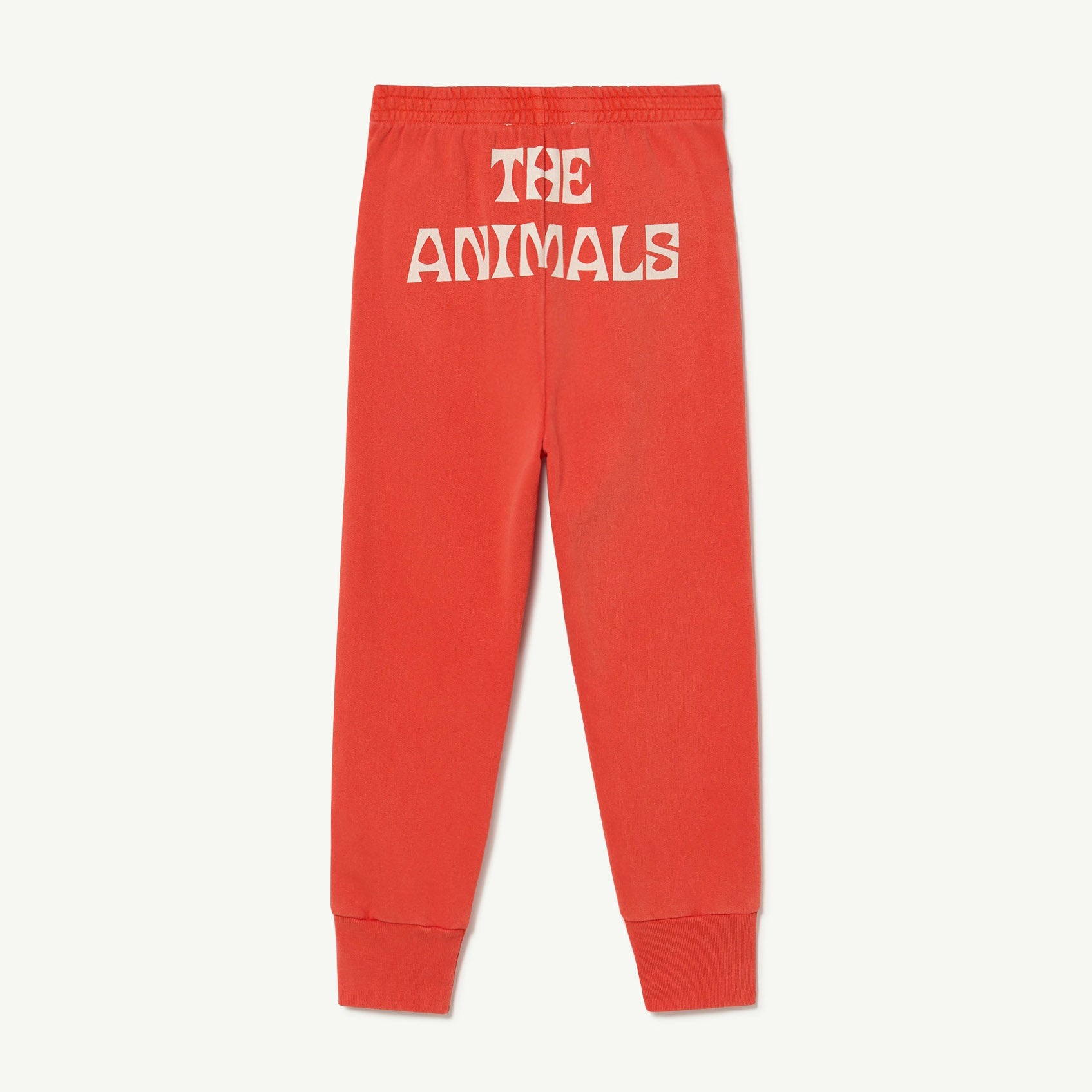 Boys & Girls Red Form Cotton Trousers