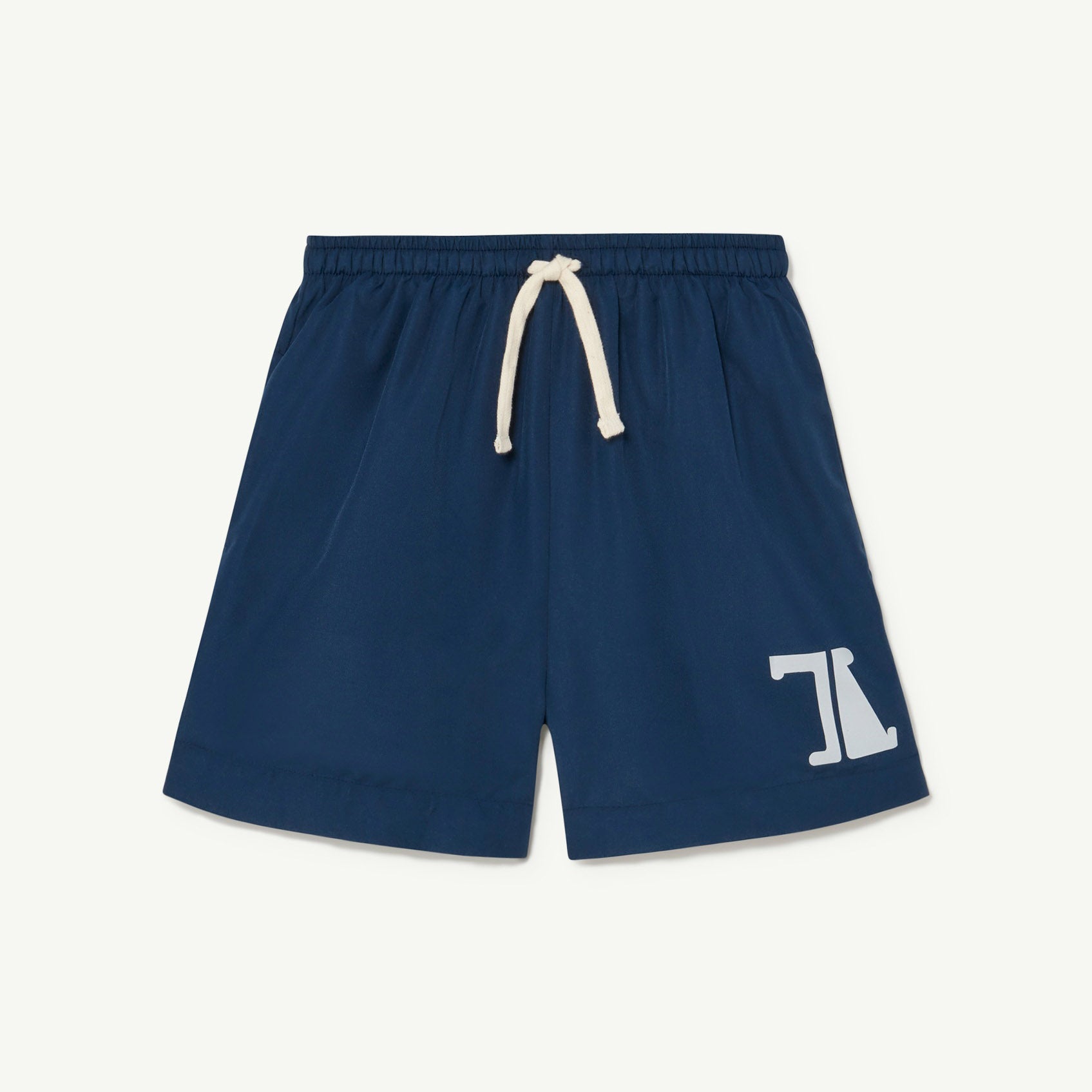 Boys & Girls Navy Logo Swim Shorts