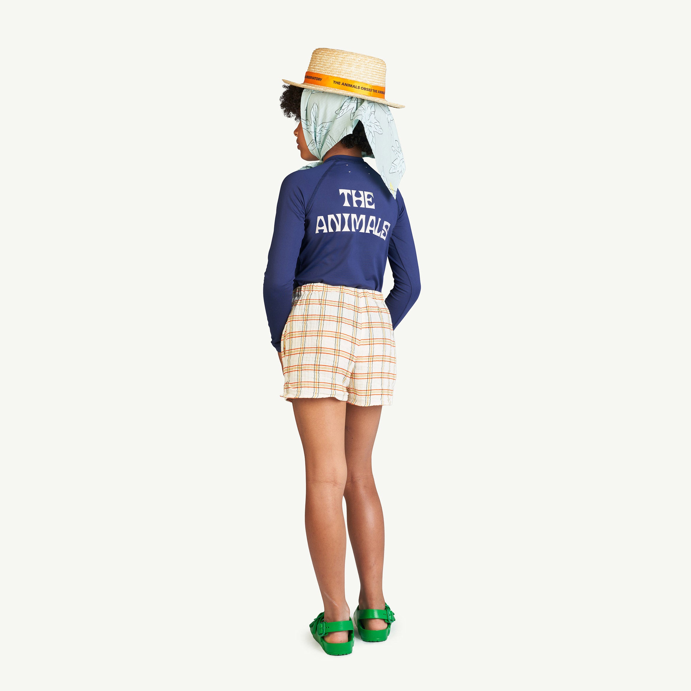 Boys & Girls Dark Blue Swim Top