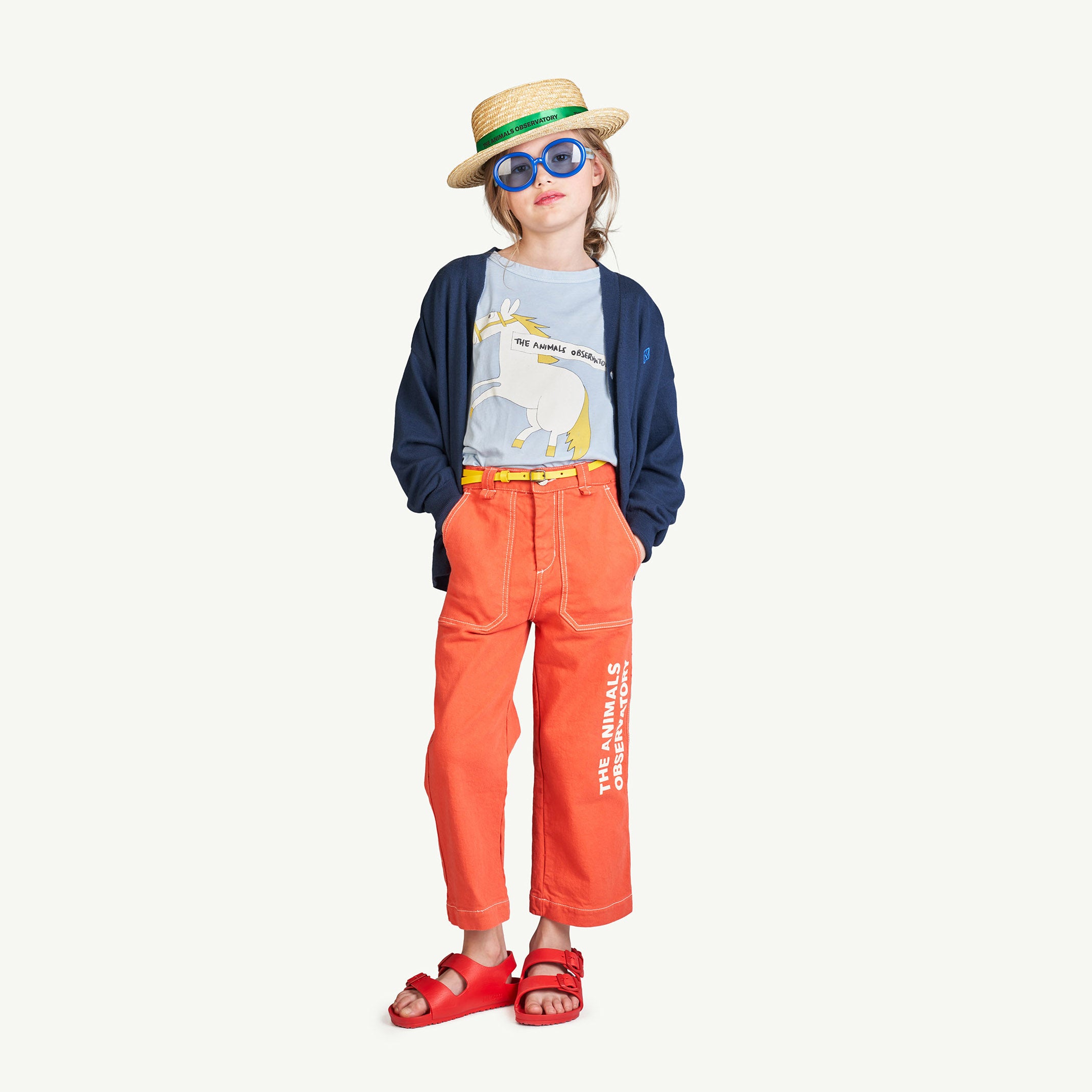 Boys & Girls Navy Cotton Cardigan