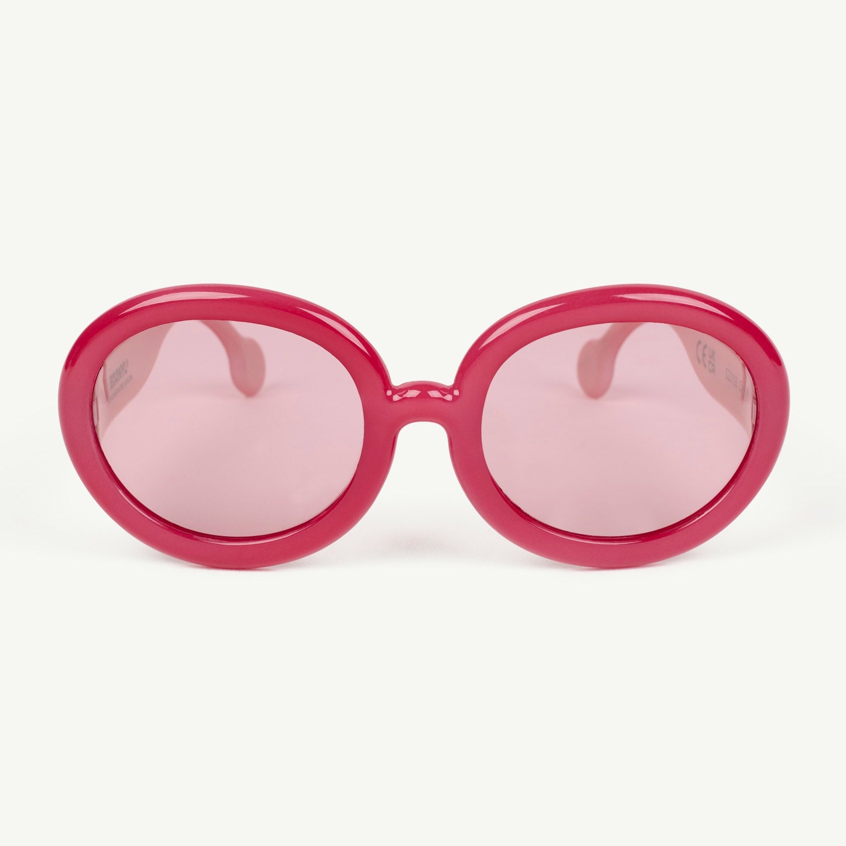 Circular Fuchsia Sunglasses