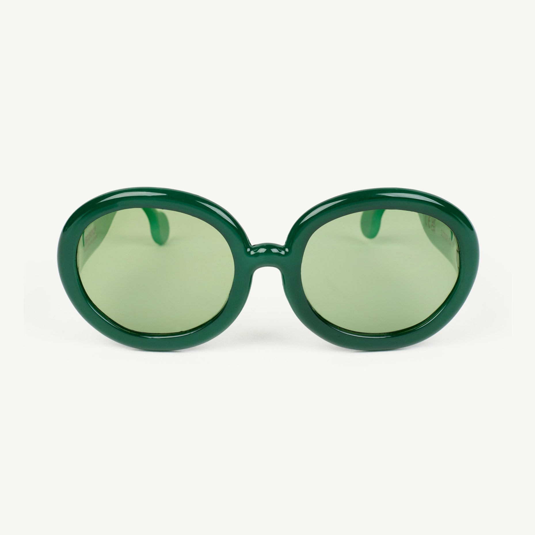 Circular Green Sunglasses
