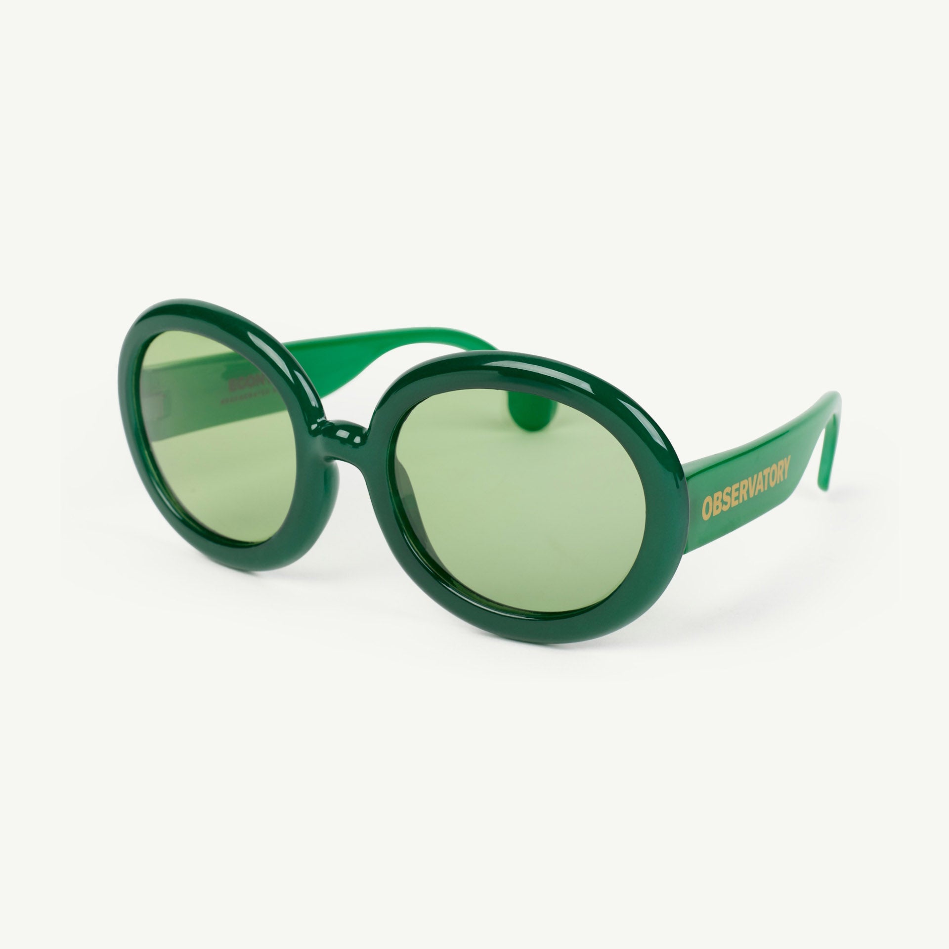 Circular Green Sunglasses