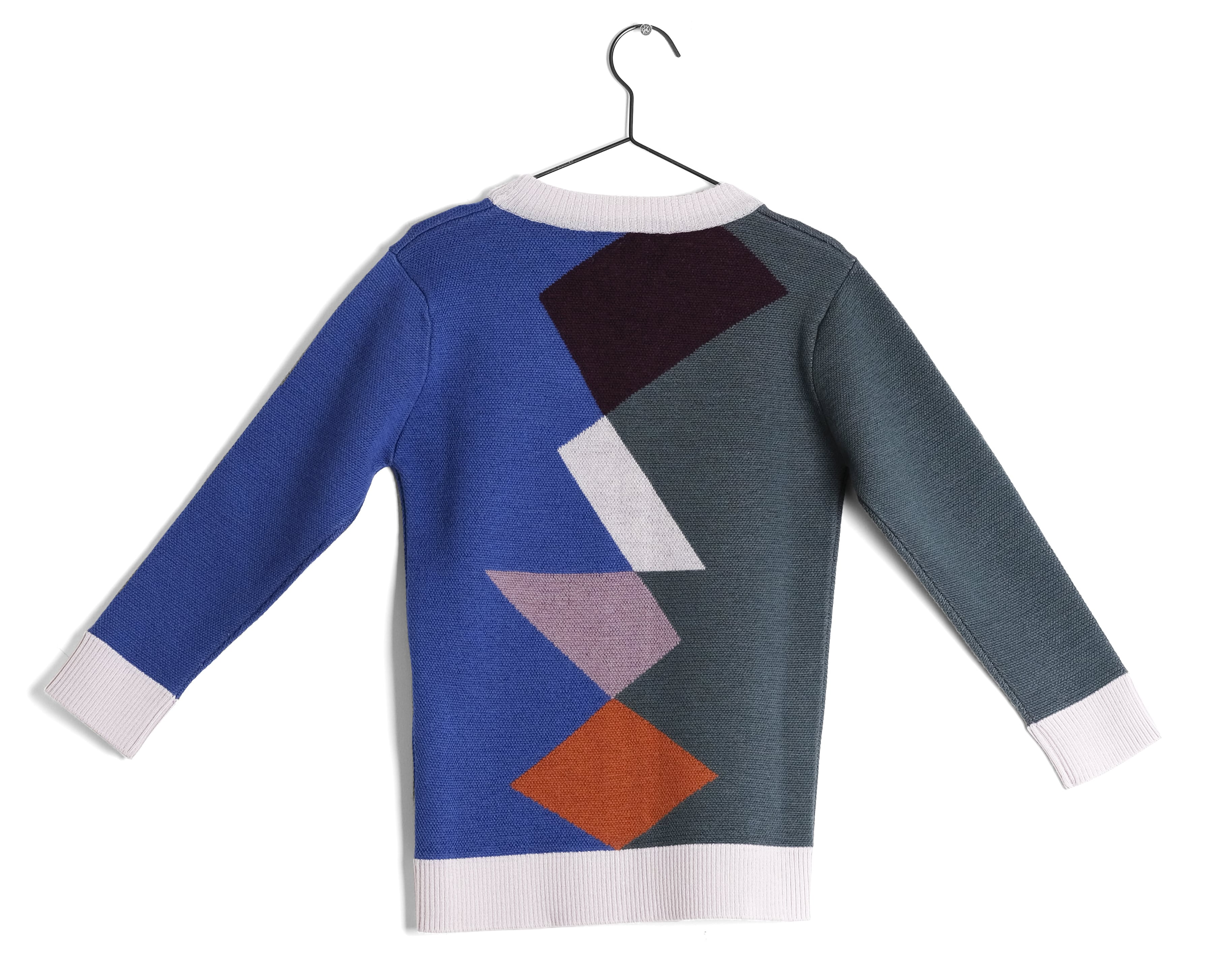 Boys & Girls Multicolor Wool Cardigan