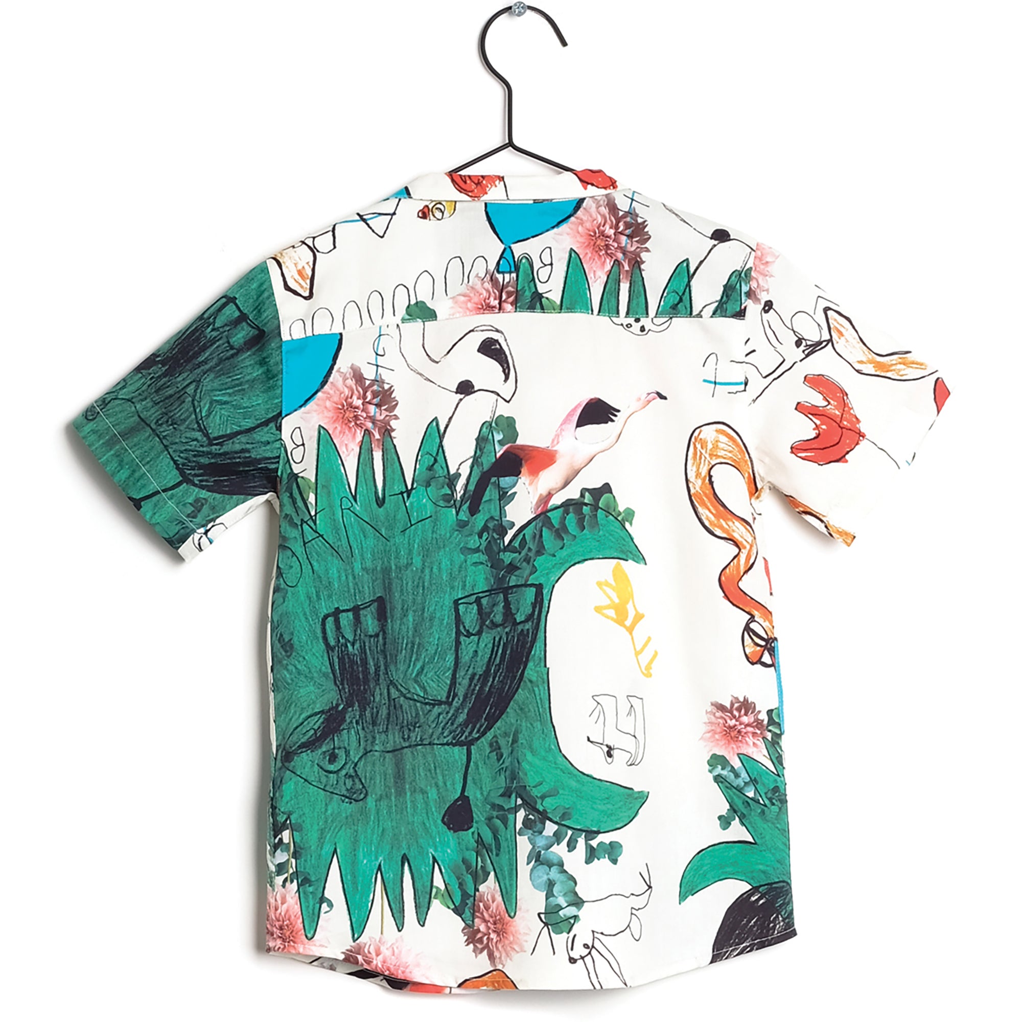 Boys & Girls Printed Cotton Shirt