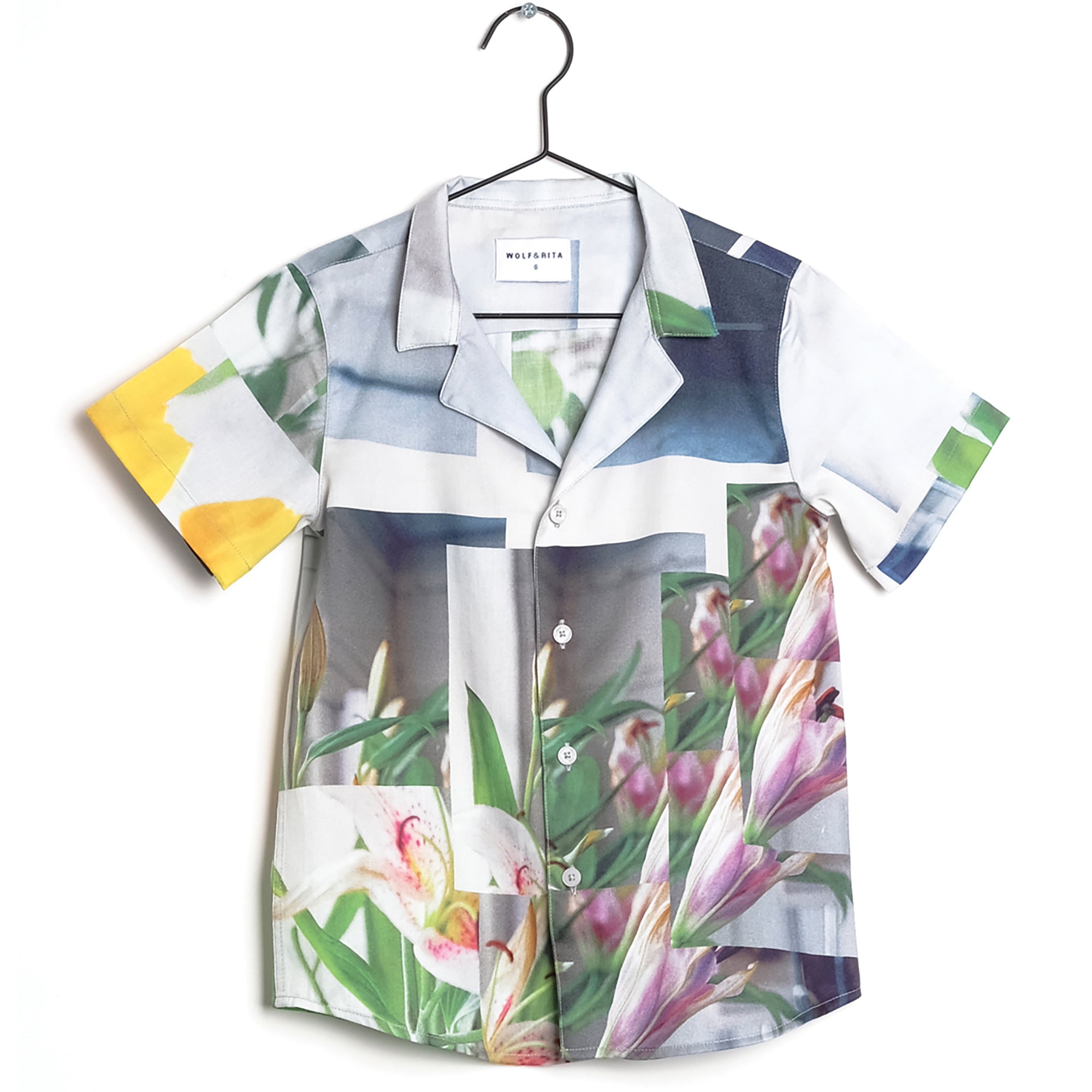 Girls & Boys Printed Cotton Shirt