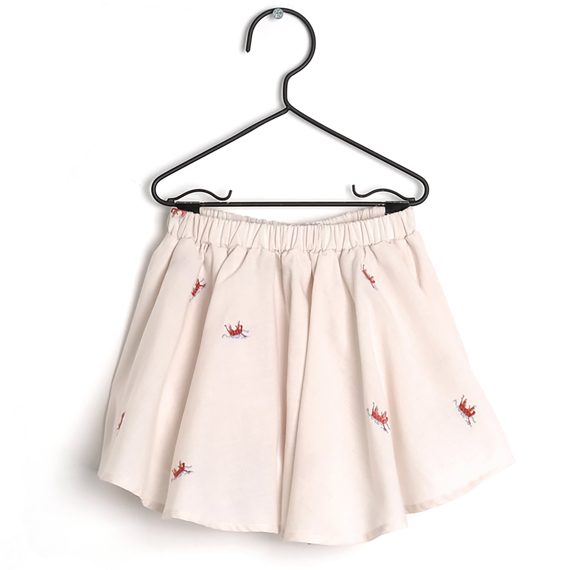 Baby Girls Light Pink Cotton Shorts