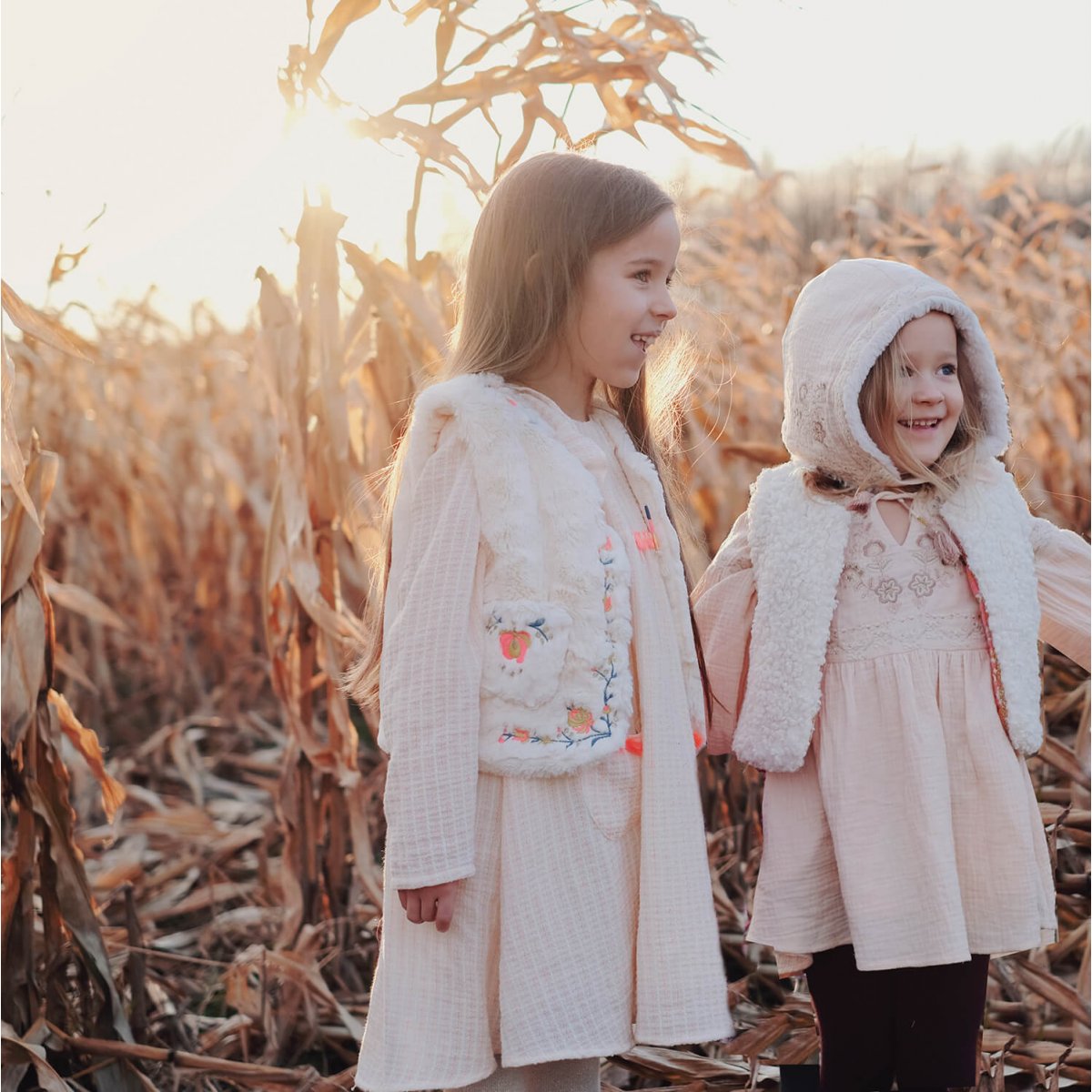 Girls Blossom Cotton Dress