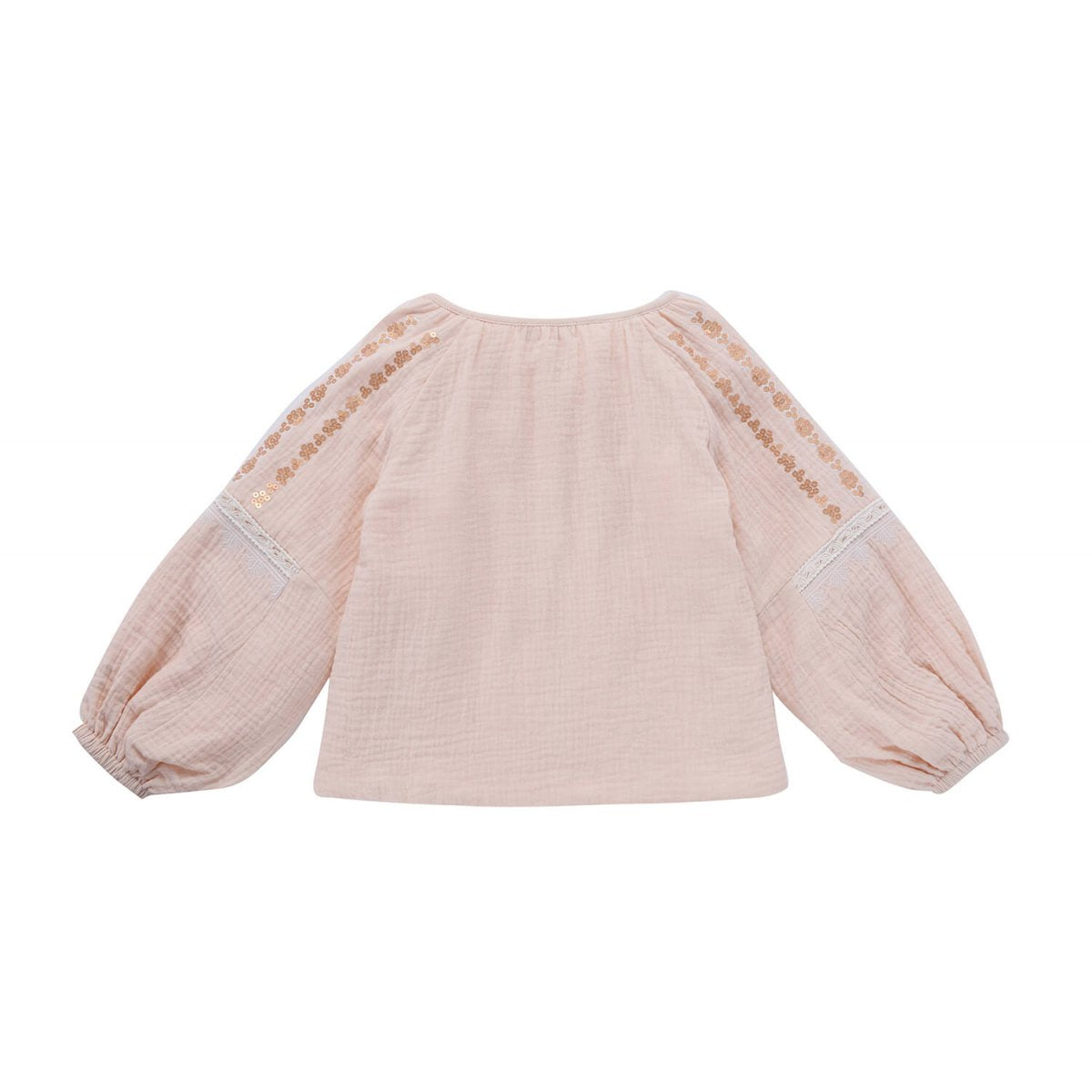 Girls Blossom Cotton Blouse