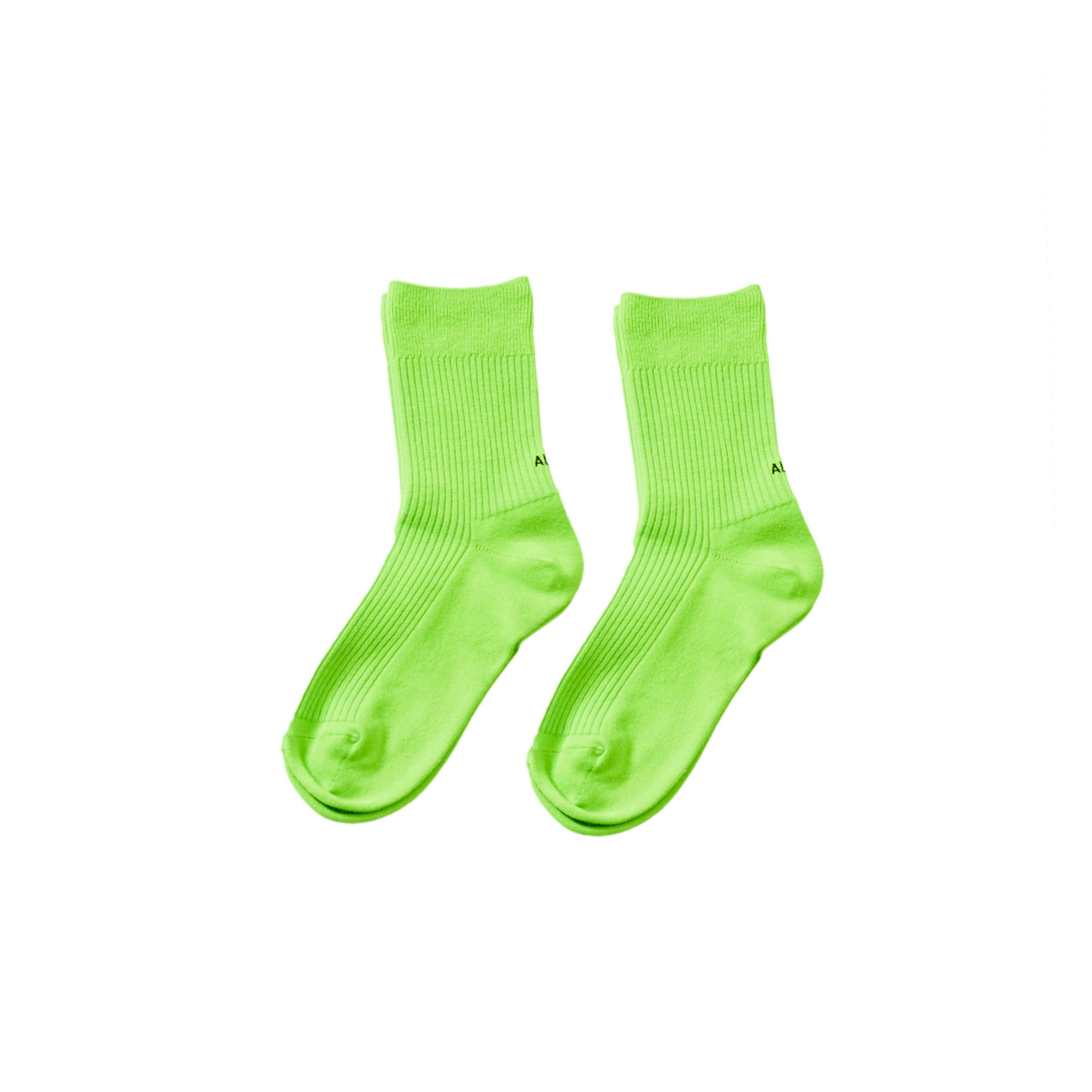 Boys & Girls Neon Green Socks