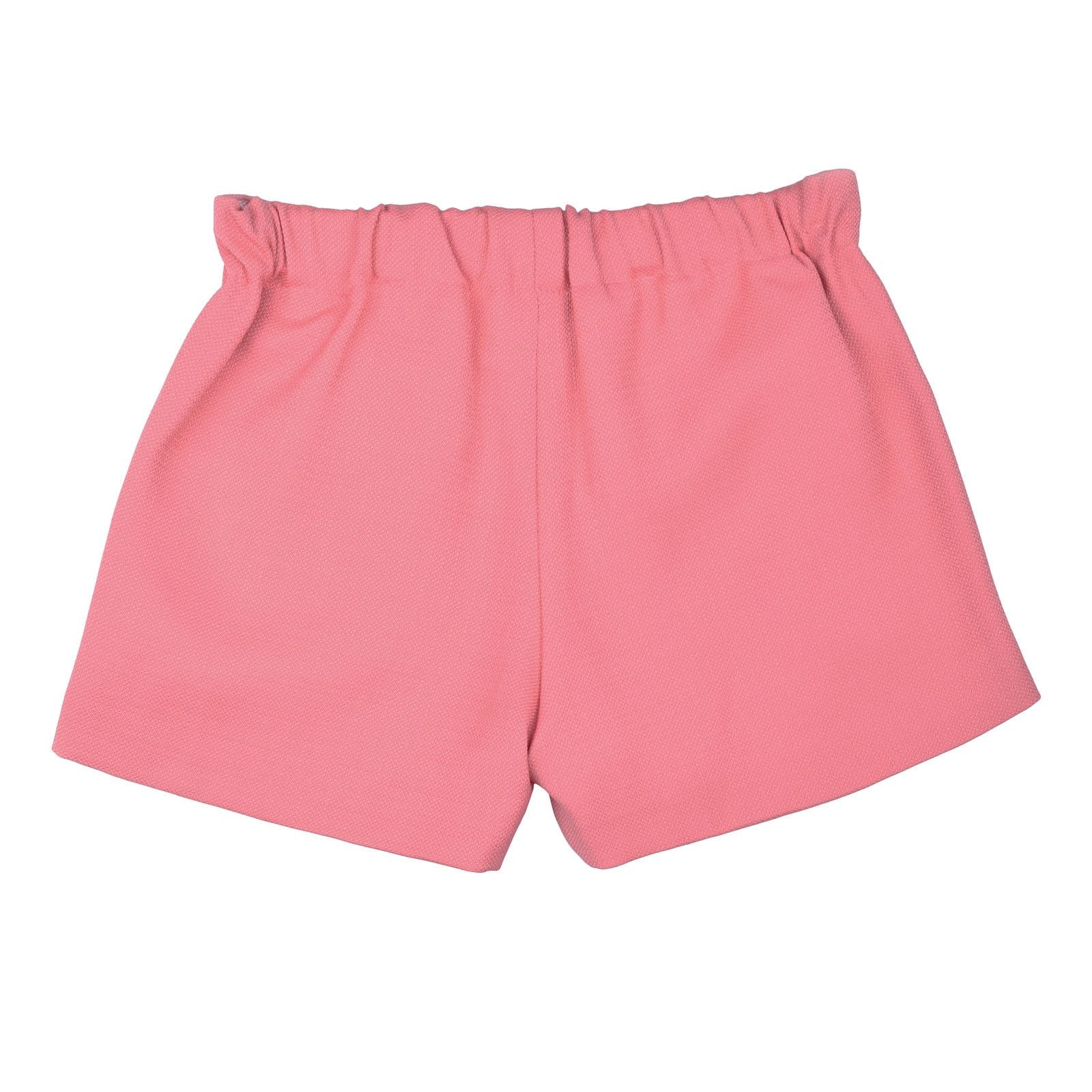 Girls Pink Lined Scalloped Trims Shorts - CÉMAROSE | Children's Fashion Store - 2