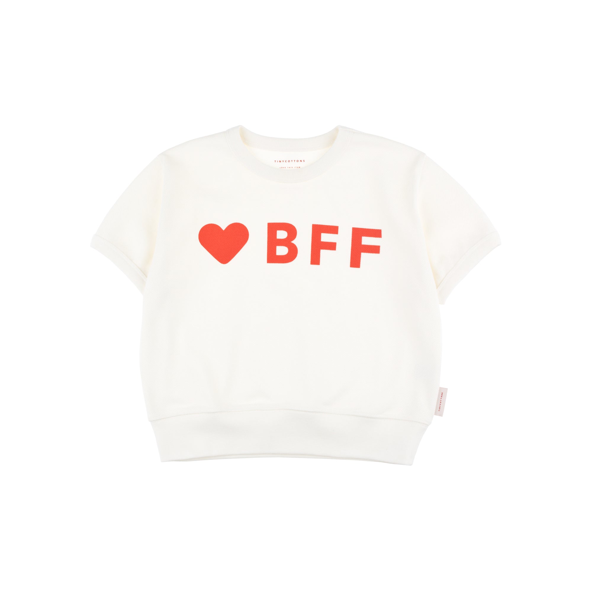 Girls White  Cotton T-Shirt