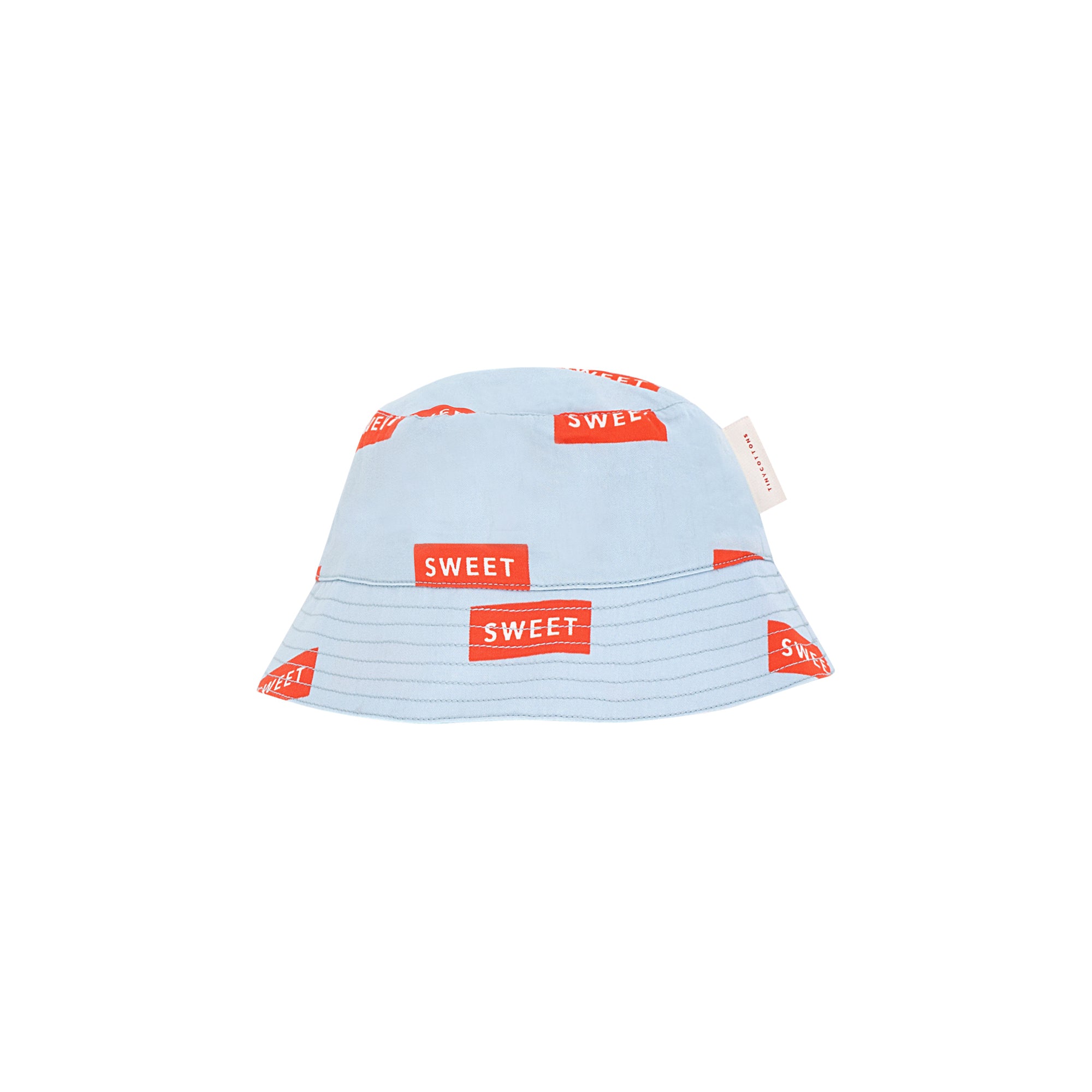 Baby Mild Blue Cotton Sun Hat