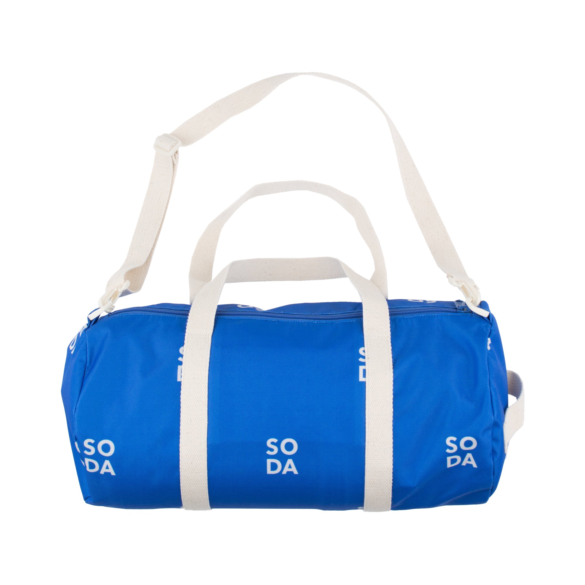 Girls & Boys Blue Barrel Bag