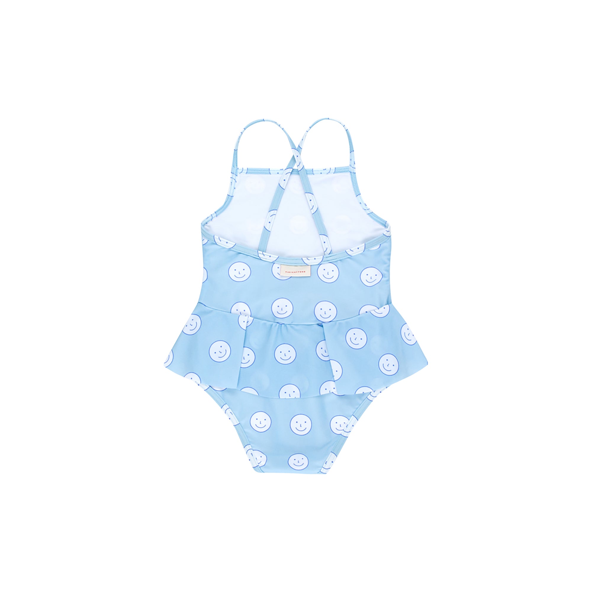 Girls Mild Blue Swimsuit