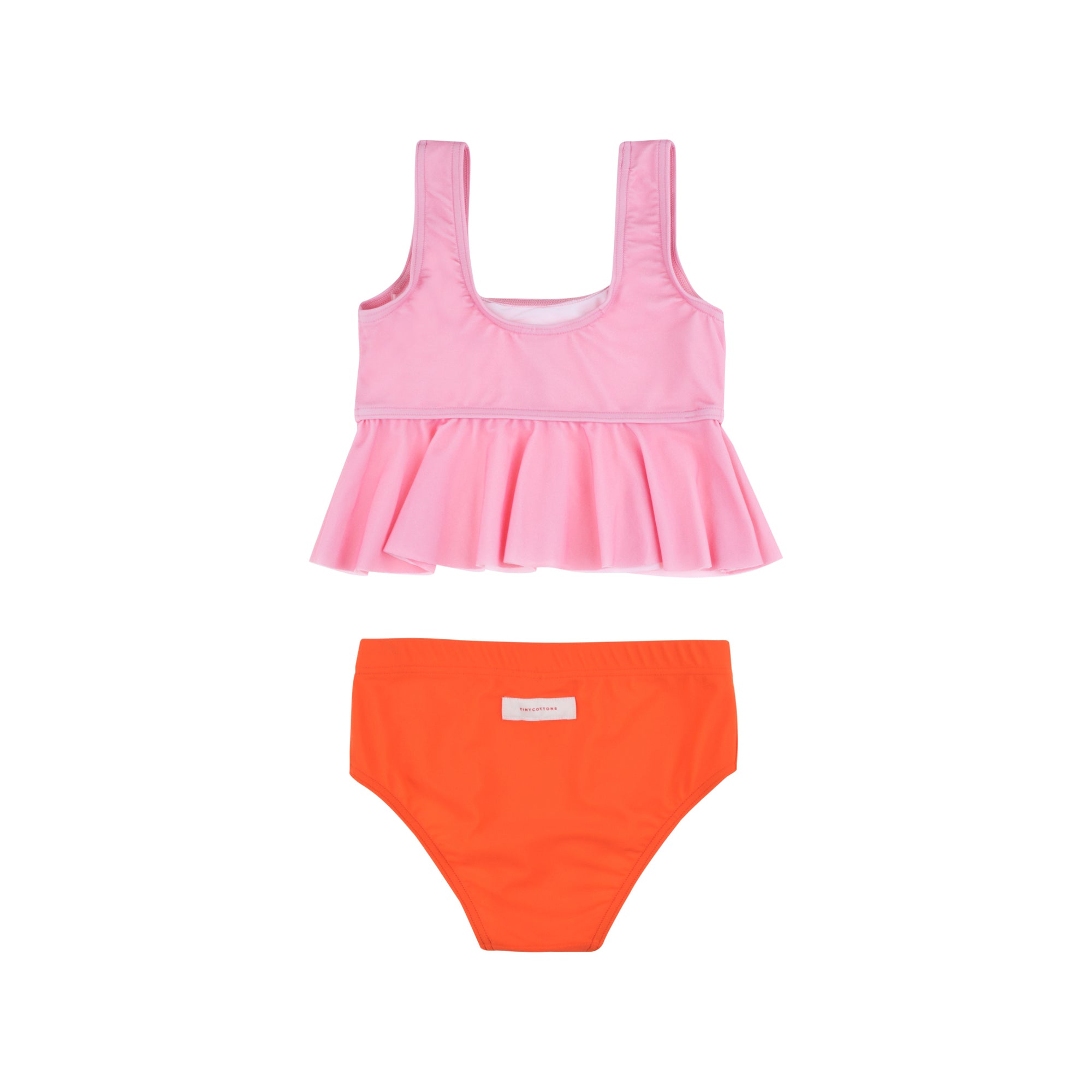 Girls Pink & Red Swimsuit